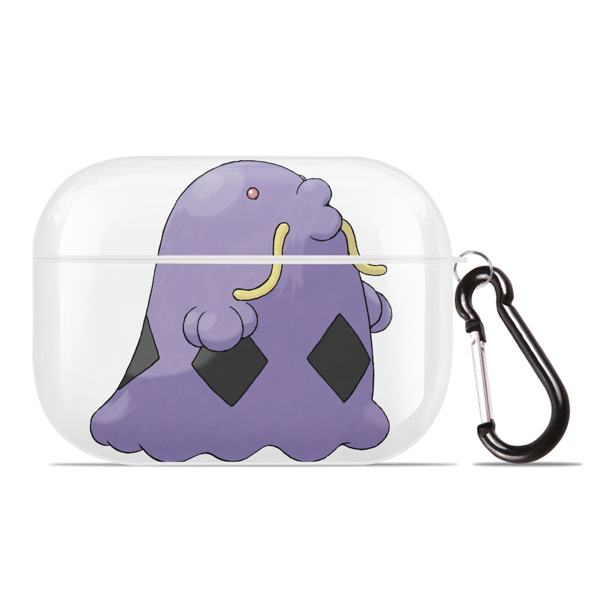 （画像用） ポケットモンスター Pokémon 【AirPods Pro用】ハードシェル保護ケース 耐衝撃・防指紋・カラビナ付き商品仕様