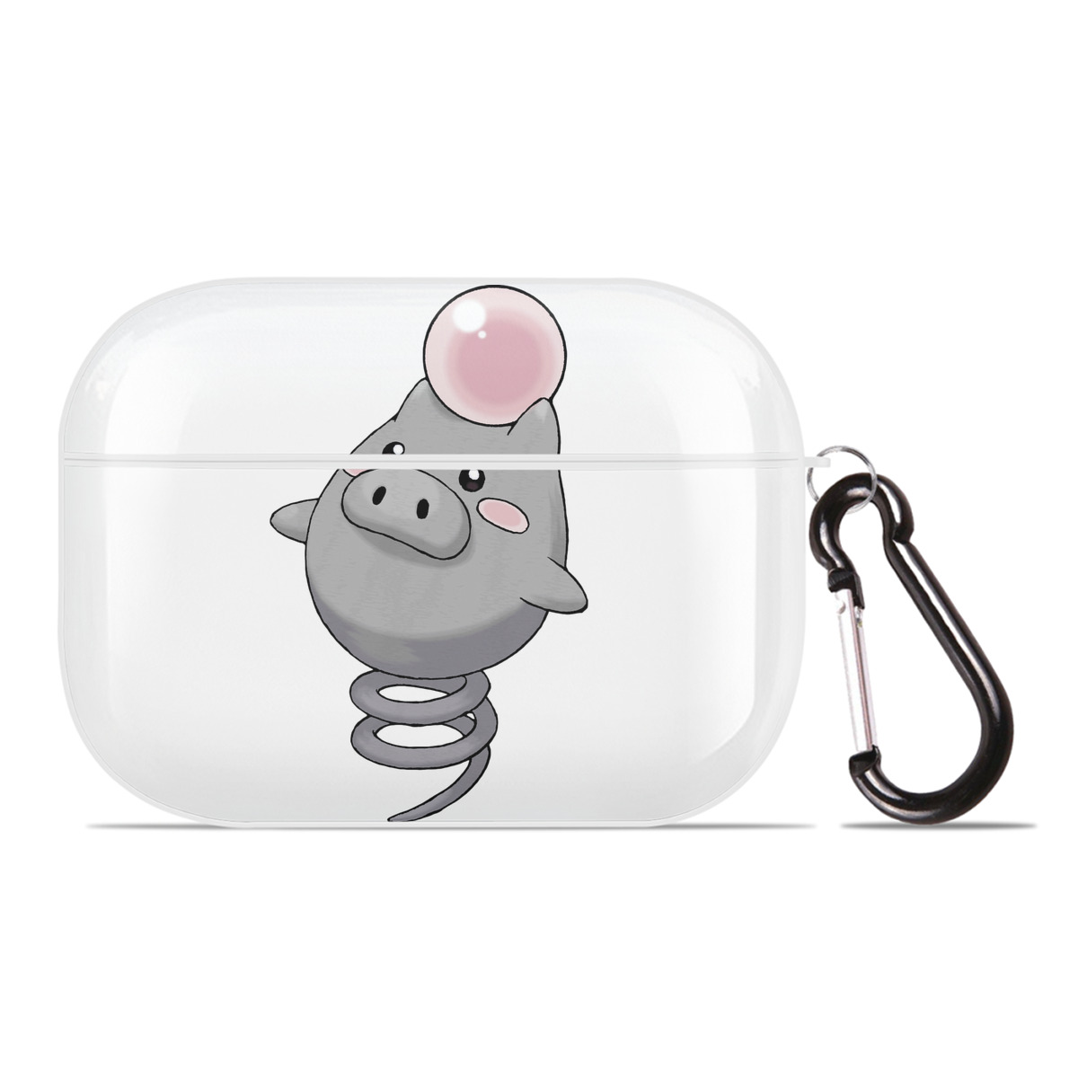 （画像用） ポケットモンスター Pokémon 【AirPods Pro用】ハードシェル保護ケース 耐衝撃・防指紋・カラビナ付き商品仕様
