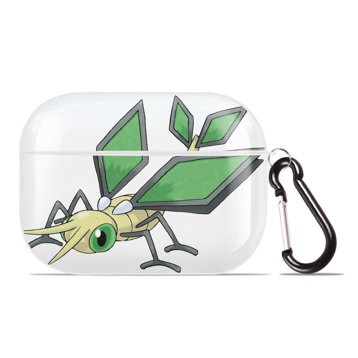 （画像用） ポケットモンスター Pokémon 【AirPods Pro用】ハードシェル保護ケース 耐衝撃・防指紋・カラビナ付き商品仕様