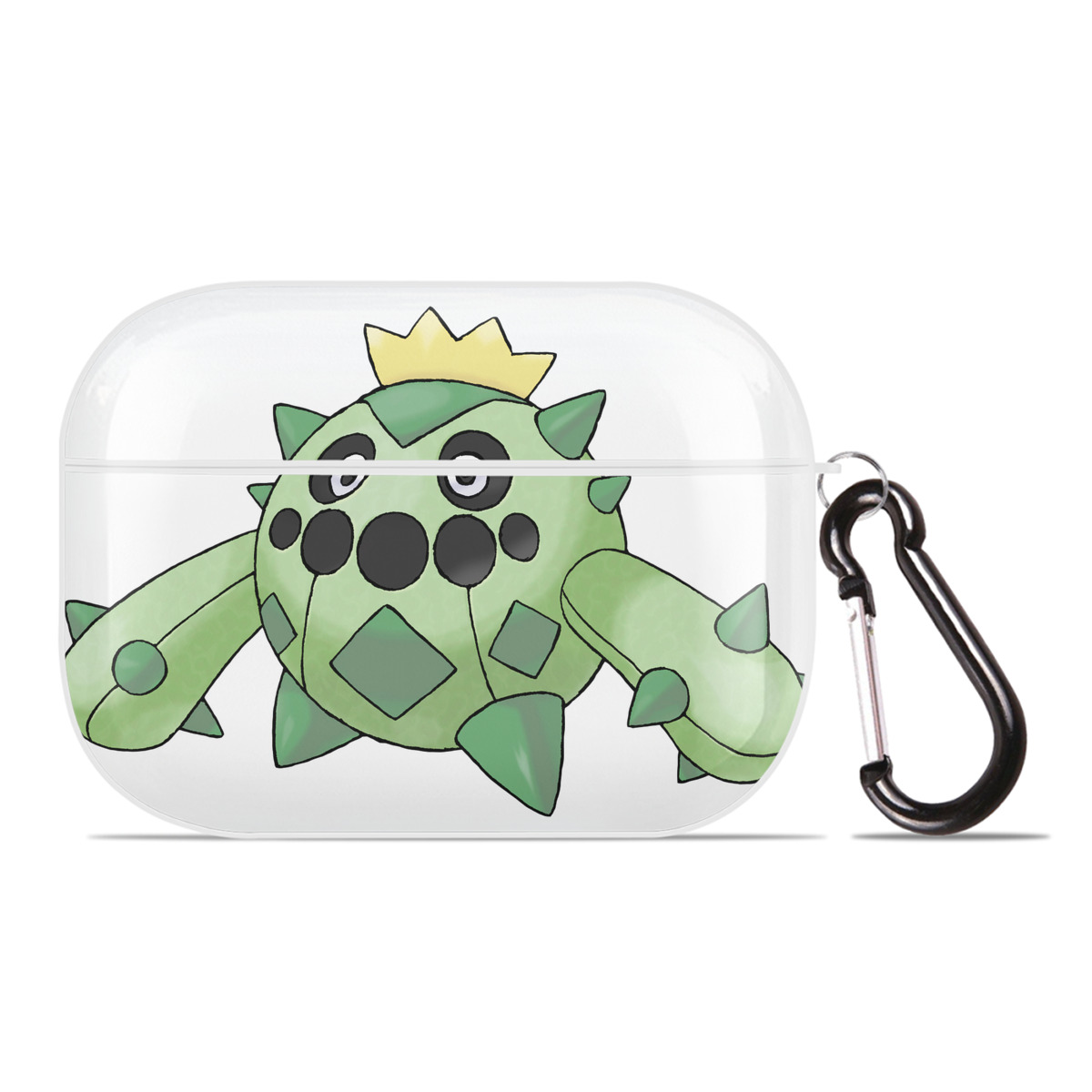 （画像用） ポケットモンスター Pokémon 【AirPods Pro用】ハードシェル保護ケース 耐衝撃・防指紋・カラビナ付き商品仕様
