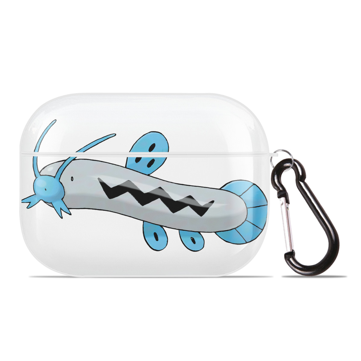 （画像用） ポケットモンスター Pokémon 【AirPods Pro用】ハードシェル保護ケース 耐衝撃・防指紋・カラビナ付き商品仕様