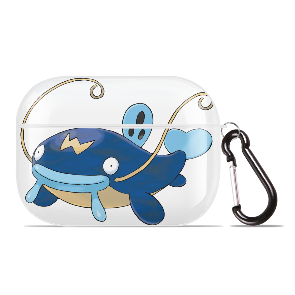 （画像用） ポケットモンスター Pokémon 【AirPods Pro用】ハードシェル保護ケース 耐衝撃・防指紋・カラビナ付き商品仕様