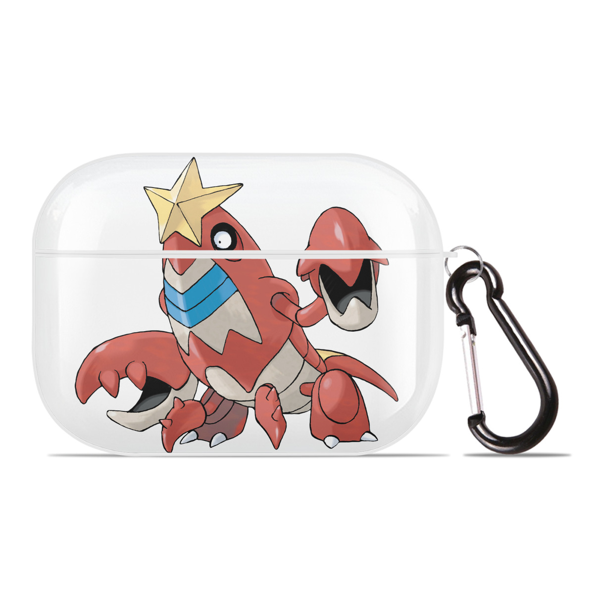 （画像用） ポケットモンスター Pokémon 【AirPods Pro用】ハードシェル保護ケース 耐衝撃・防指紋・カラビナ付き商品仕様
