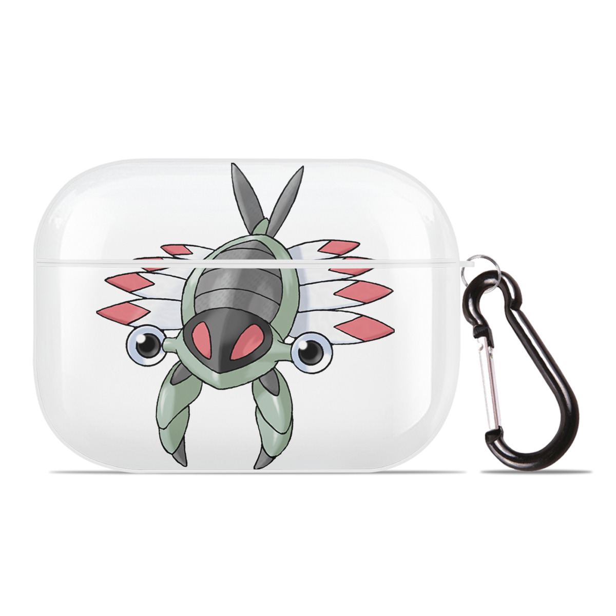 （画像用） ポケットモンスター Pokémon 【AirPods Pro用】ハードシェル保護ケース 耐衝撃・防指紋・カラビナ付き商品仕様