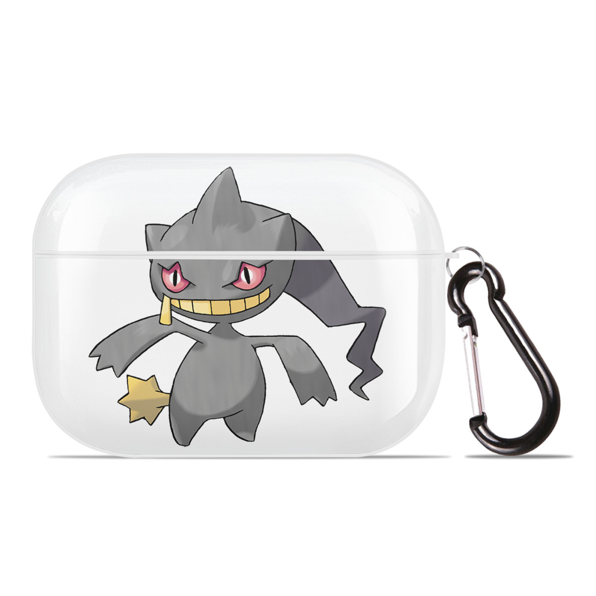 （画像用） ポケットモンスター Pokémon 【AirPods Pro用】ハードシェル保護ケース 耐衝撃・防指紋・カラビナ付き商品仕様