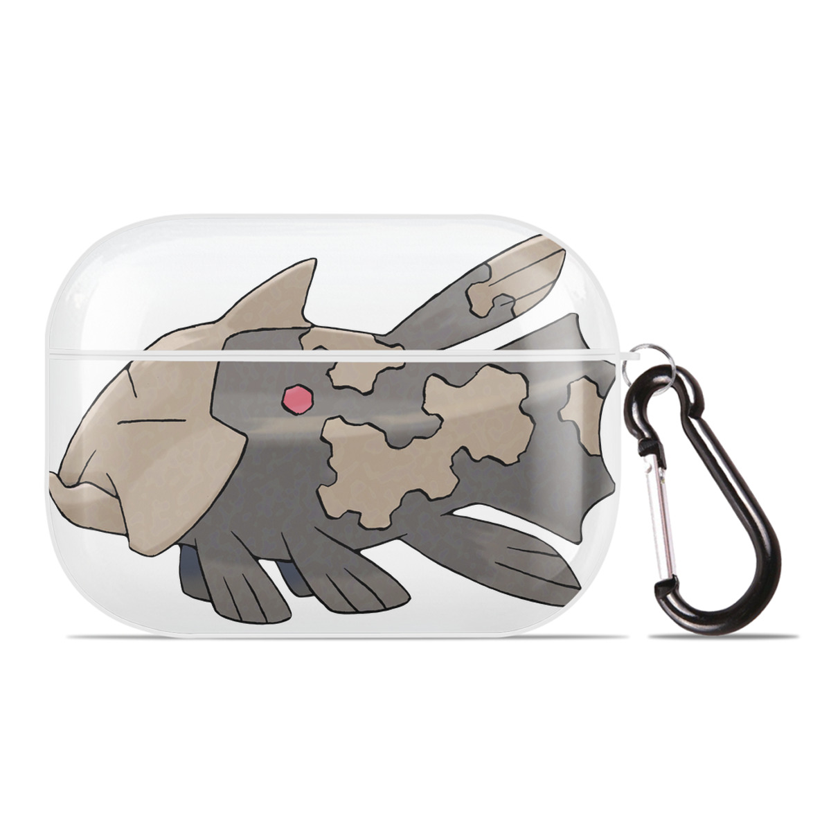 （画像用） ポケットモンスター Pokémon 【AirPods Pro用】ハードシェル保護ケース 耐衝撃・防指紋・カラビナ付き商品仕様