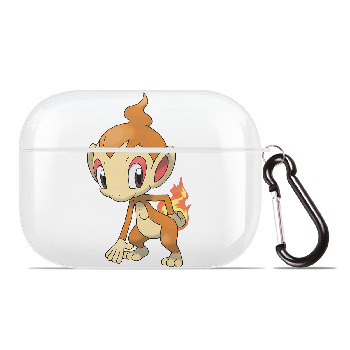 （画像用） ポケットモンスター Pokémon 【AirPods Pro用】ハードシェル保護ケース 耐衝撃・防指紋・カラビナ付き商品仕様