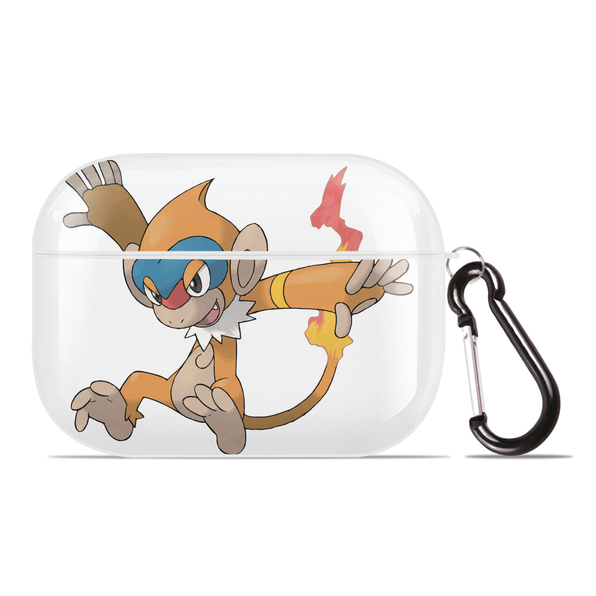 （画像用） ポケットモンスター Pokémon 【AirPods Pro用】ハードシェル保護ケース 耐衝撃・防指紋・カラビナ付き商品仕様