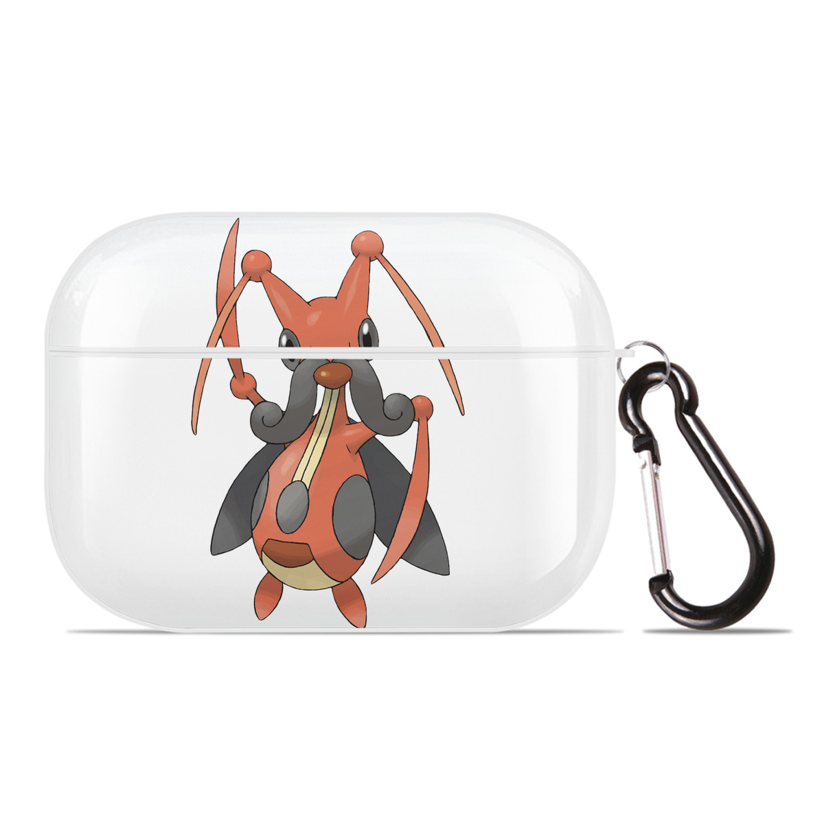 （画像用） ポケットモンスター Pokémon 【AirPods Pro用】ハードシェル保護ケース 耐衝撃・防指紋・カラビナ付き商品仕様