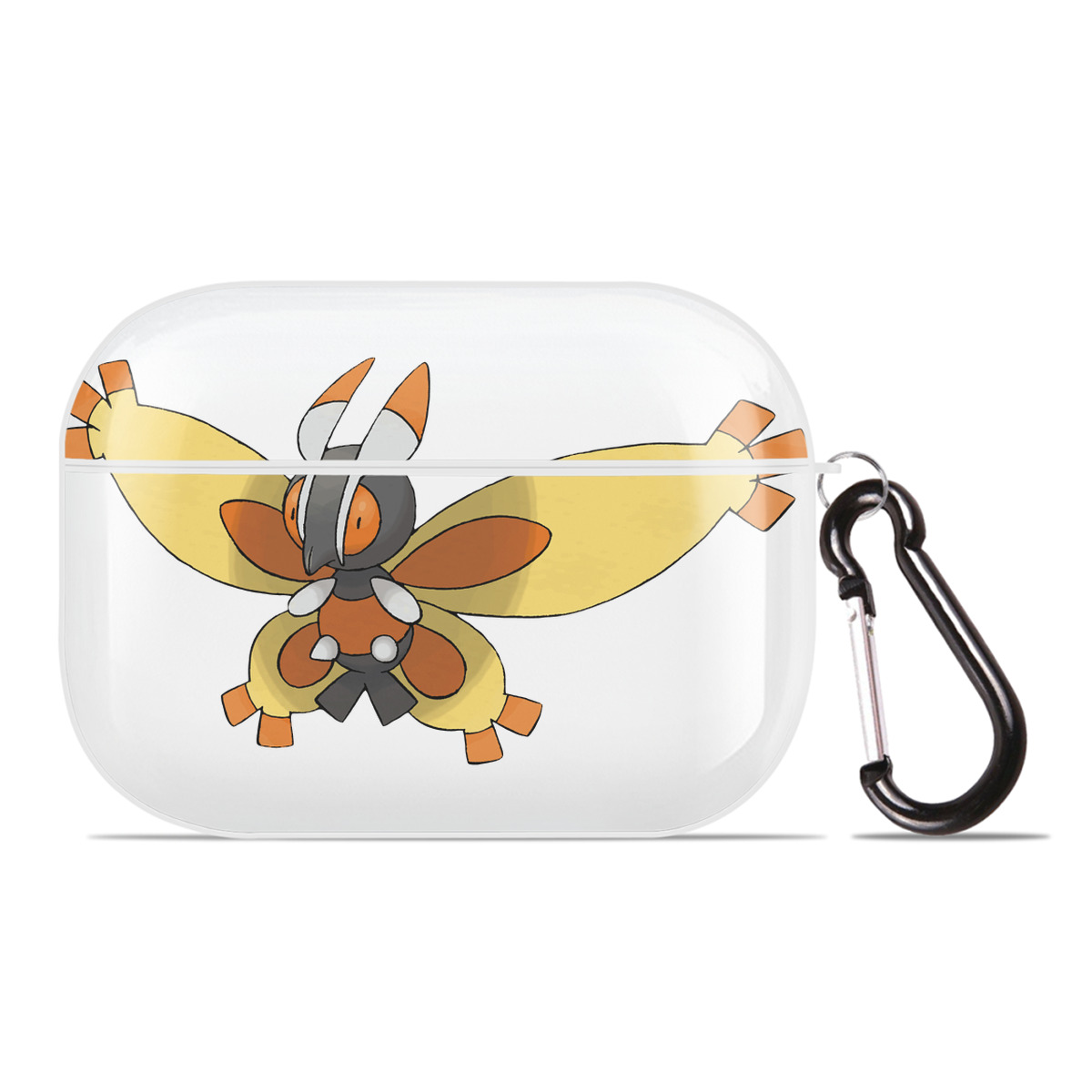 （画像用） ポケットモンスター Pokémon 【AirPods Pro用】ハードシェル保護ケース 耐衝撃・防指紋・カラビナ付き商品仕様