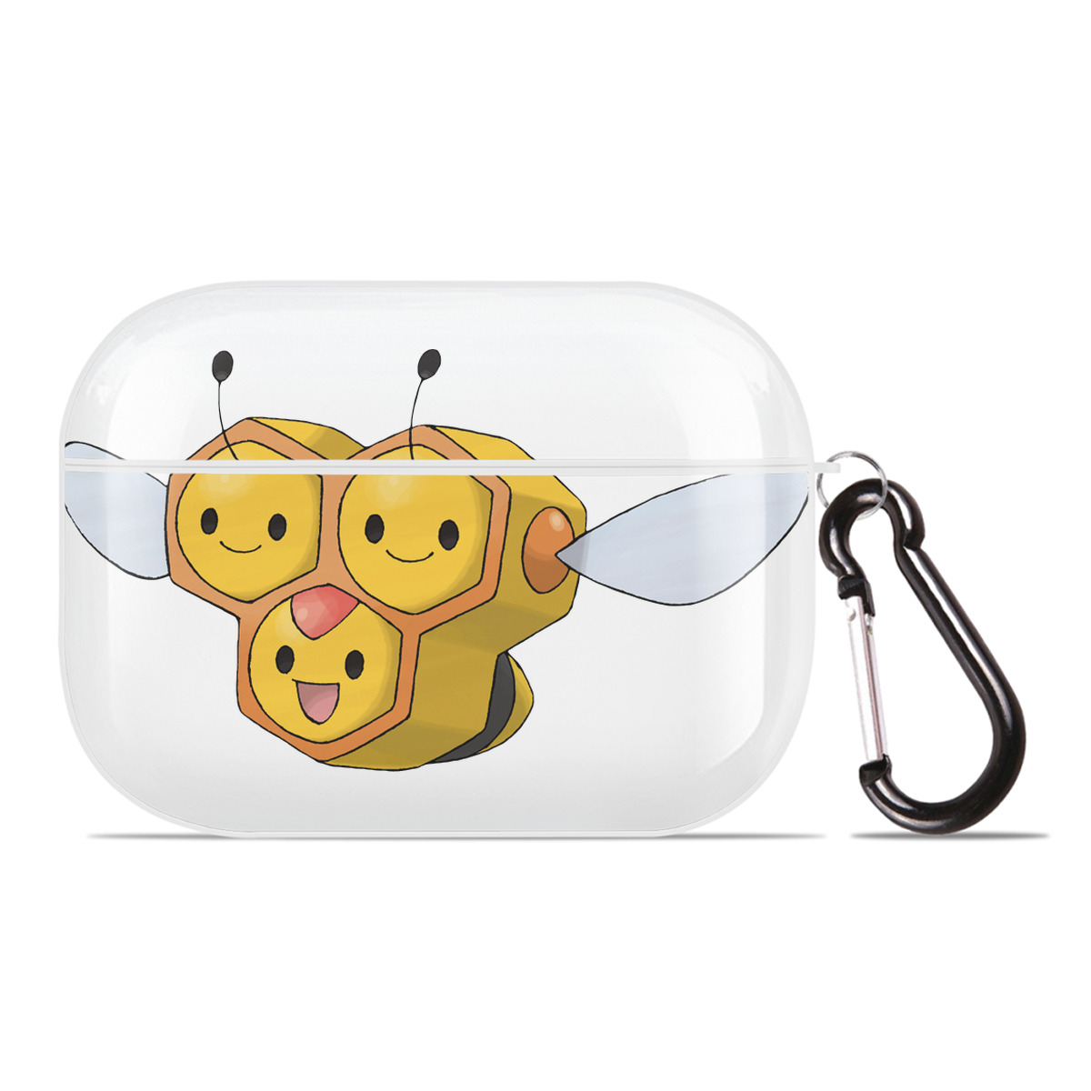 （画像用） ポケットモンスター Pokémon 【AirPods Pro用】ハードシェル保護ケース 耐衝撃・防指紋・カラビナ付き商品仕様
