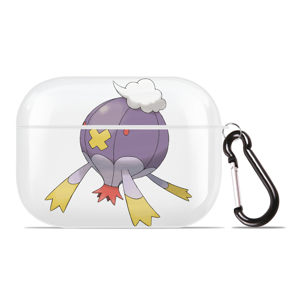 （画像用） ポケットモンスター Pokémon 【AirPods Pro用】ハードシェル保護ケース 耐衝撃・防指紋・カラビナ付き商品仕様