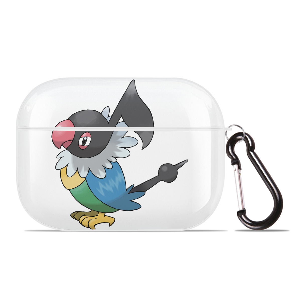 （画像用） ポケットモンスター Pokémon 【AirPods Pro用】ハードシェル保護ケース 耐衝撃・防指紋・カラビナ付き商品仕様
