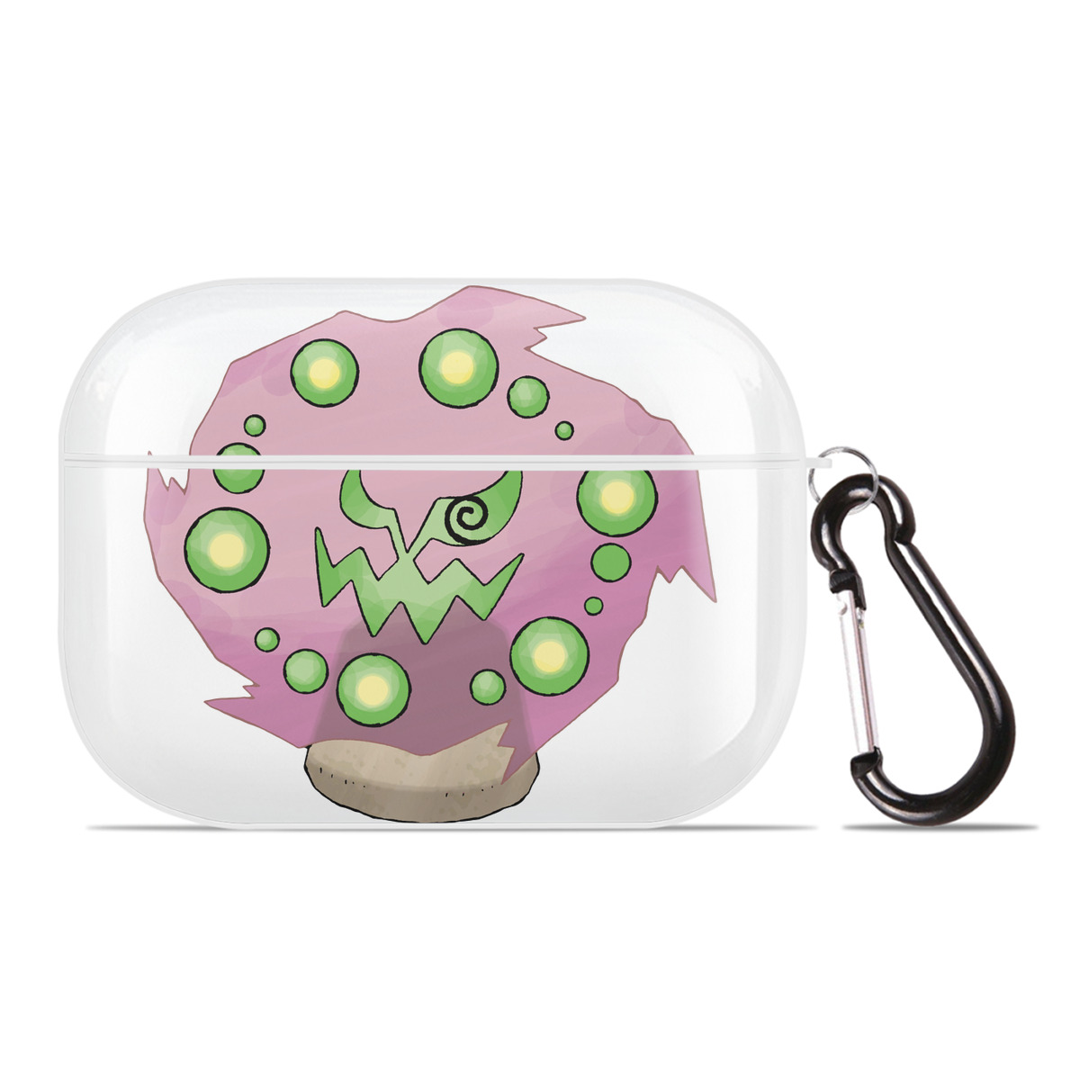 （画像用） ポケットモンスター Pokémon 【AirPods Pro用】ハードシェル保護ケース 耐衝撃・防指紋・カラビナ付き商品仕様