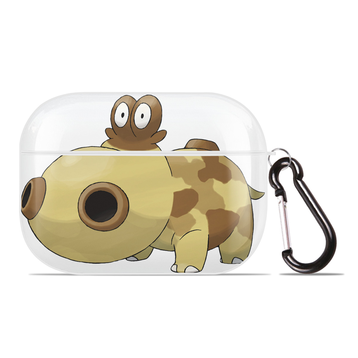 （画像用） ポケットモンスター Pokémon 【AirPods Pro用】ハードシェル保護ケース 耐衝撃・防指紋・カラビナ付き商品仕様