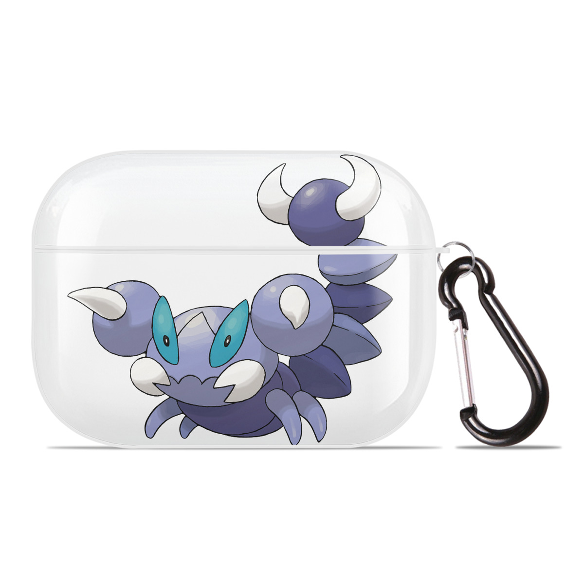 （画像用） ポケットモンスター Pokémon 【AirPods Pro用】ハードシェル保護ケース 耐衝撃・防指紋・カラビナ付き商品仕様