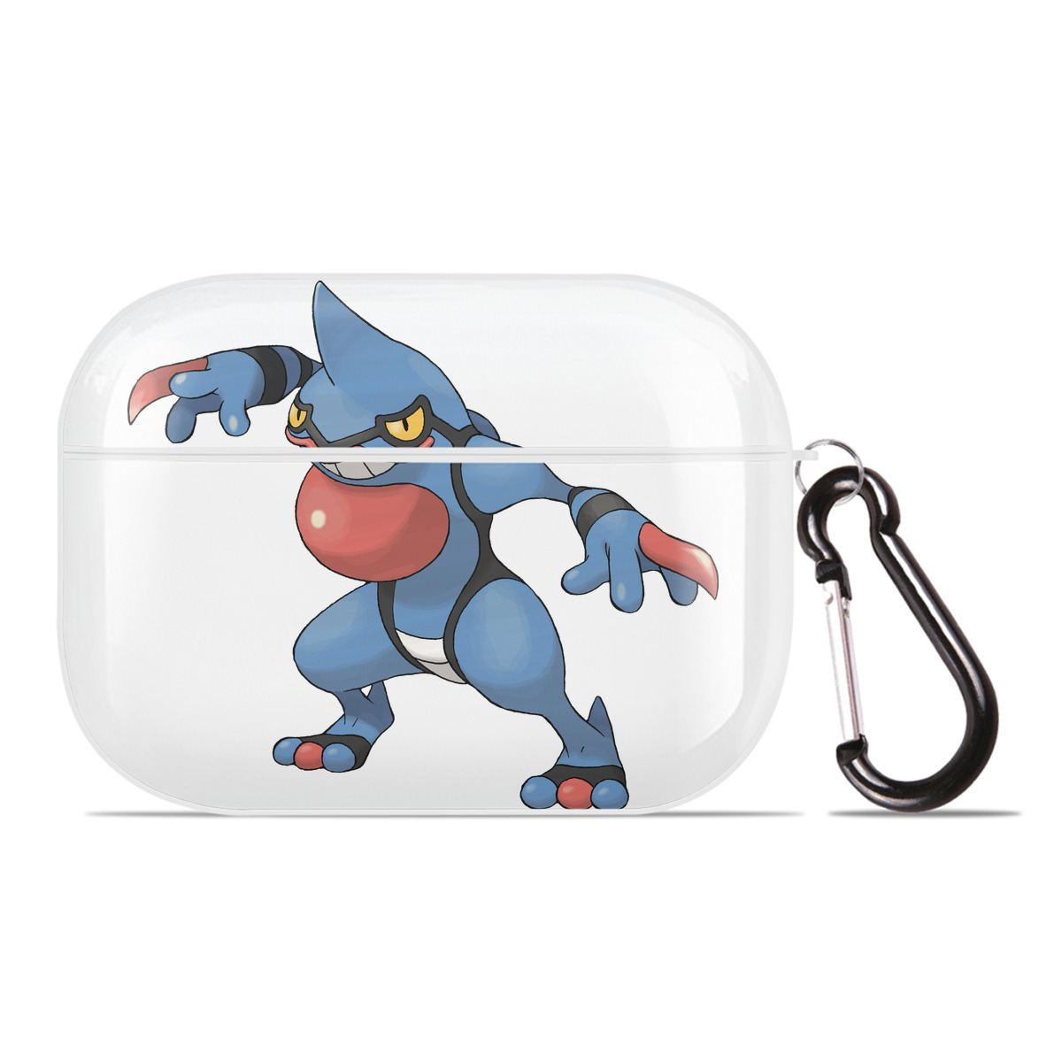 （画像用） ポケットモンスター Pokémon 【AirPods Pro用】ハードシェル保護ケース 耐衝撃・防指紋・カラビナ付き商品仕様