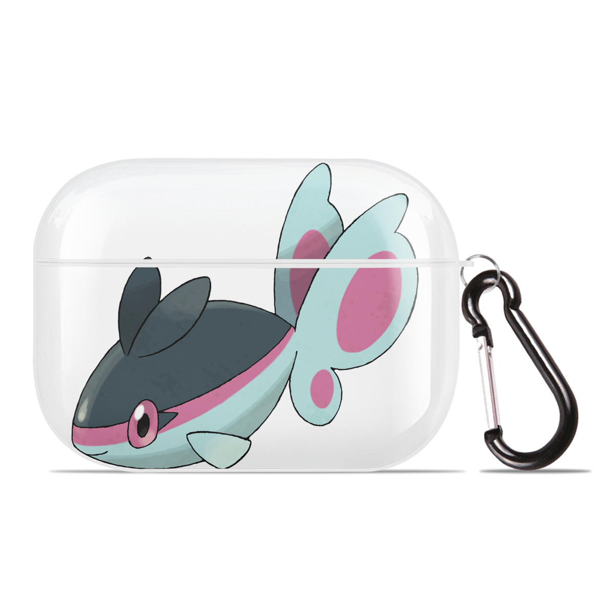 （画像用） ポケットモンスター Pokémon 【AirPods Pro用】ハードシェル保護ケース 耐衝撃・防指紋・カラビナ付き商品仕様