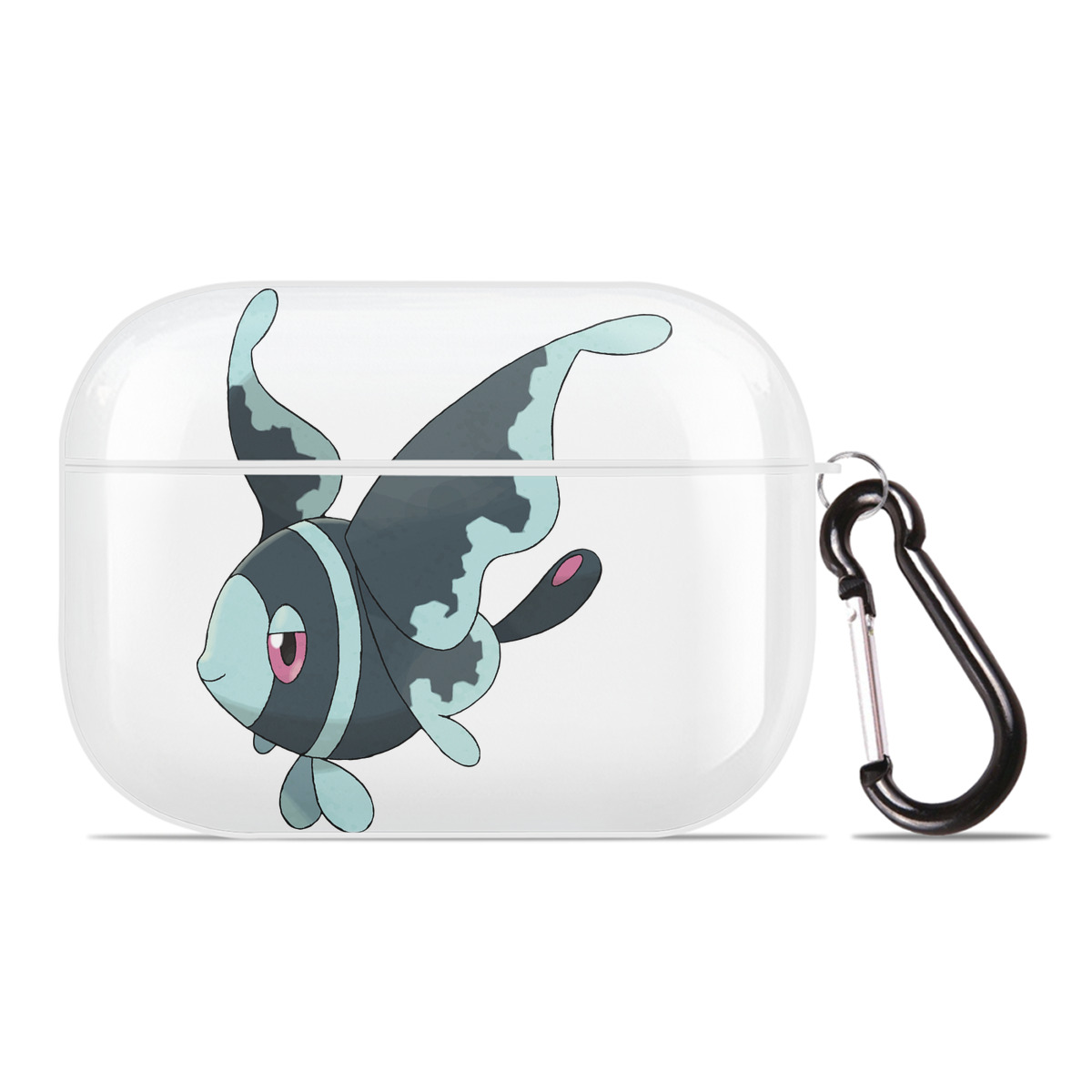 （画像用） ポケットモンスター Pokémon 【AirPods Pro用】ハードシェル保護ケース 耐衝撃・防指紋・カラビナ付き商品仕様