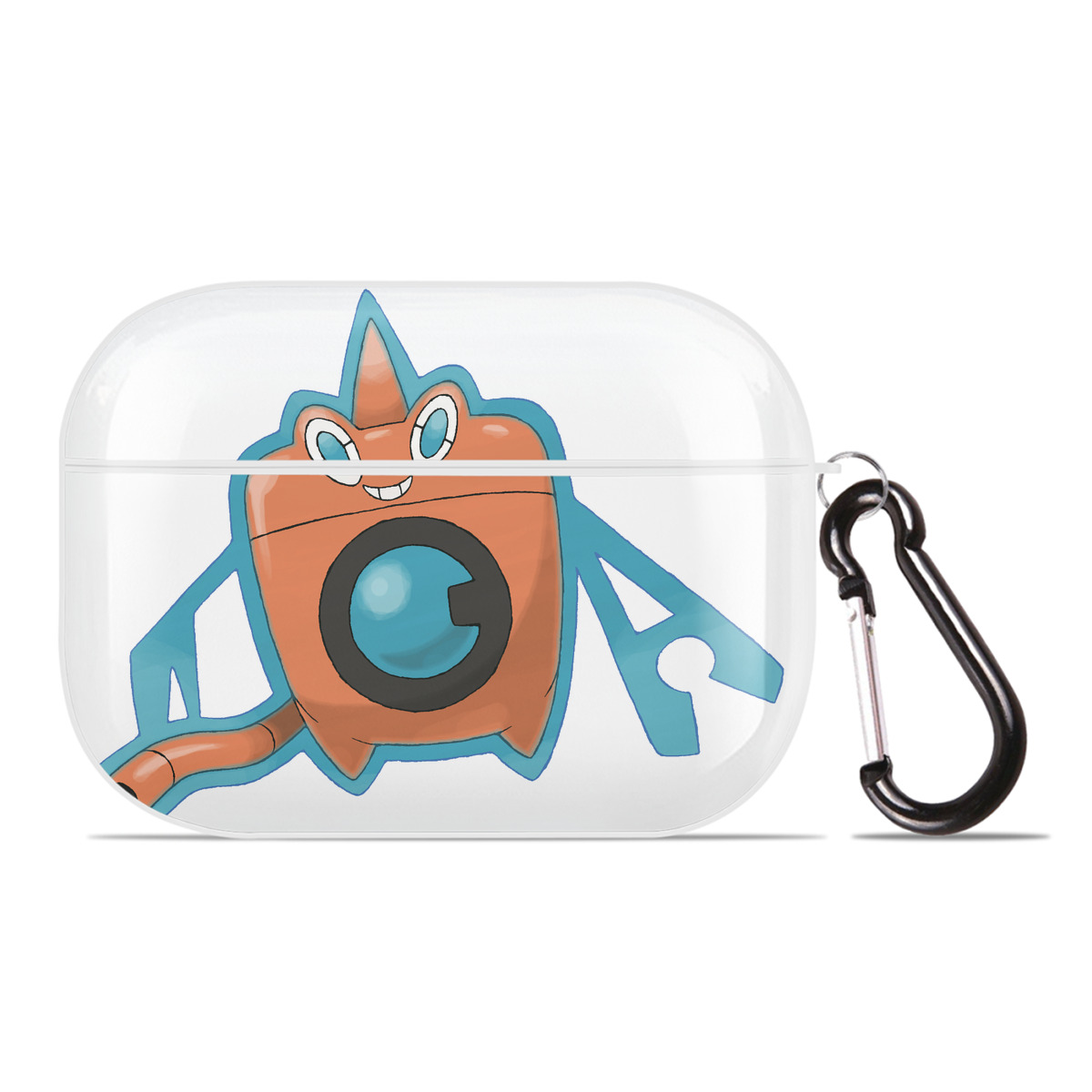 （画像用） ポケットモンスター Pokémon 【AirPods Pro用】ハードシェル保護ケース 耐衝撃・防指紋・カラビナ付き商品仕様