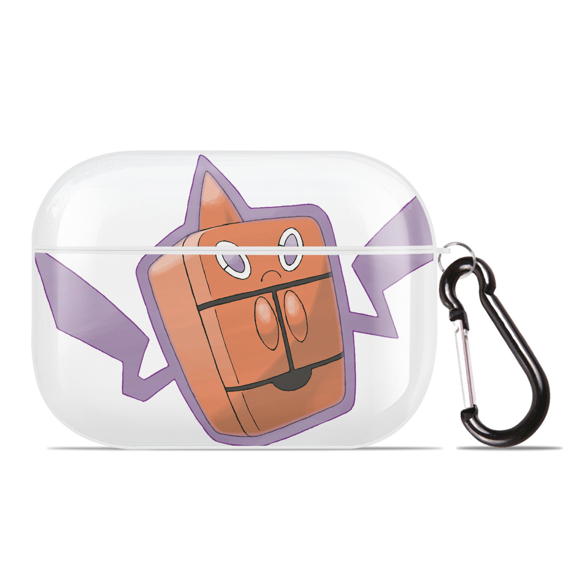 （画像用） ポケットモンスター Pokémon 【AirPods Pro用】ハードシェル保護ケース 耐衝撃・防指紋・カラビナ付き商品仕様