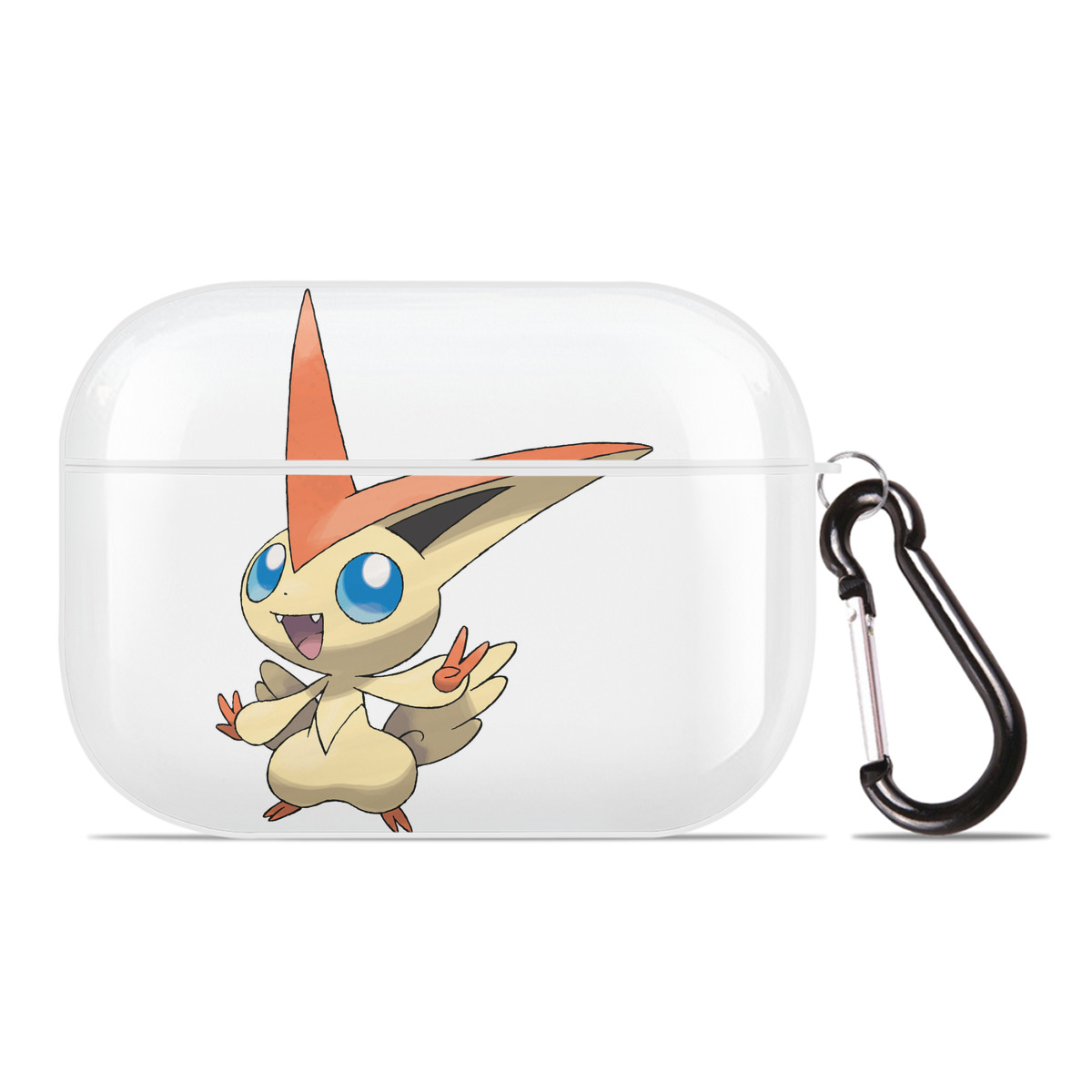 （画像用） ポケットモンスター Pokémon 【AirPods Pro用】ハードシェル保護ケース 耐衝撃・防指紋・カラビナ付き商品仕様