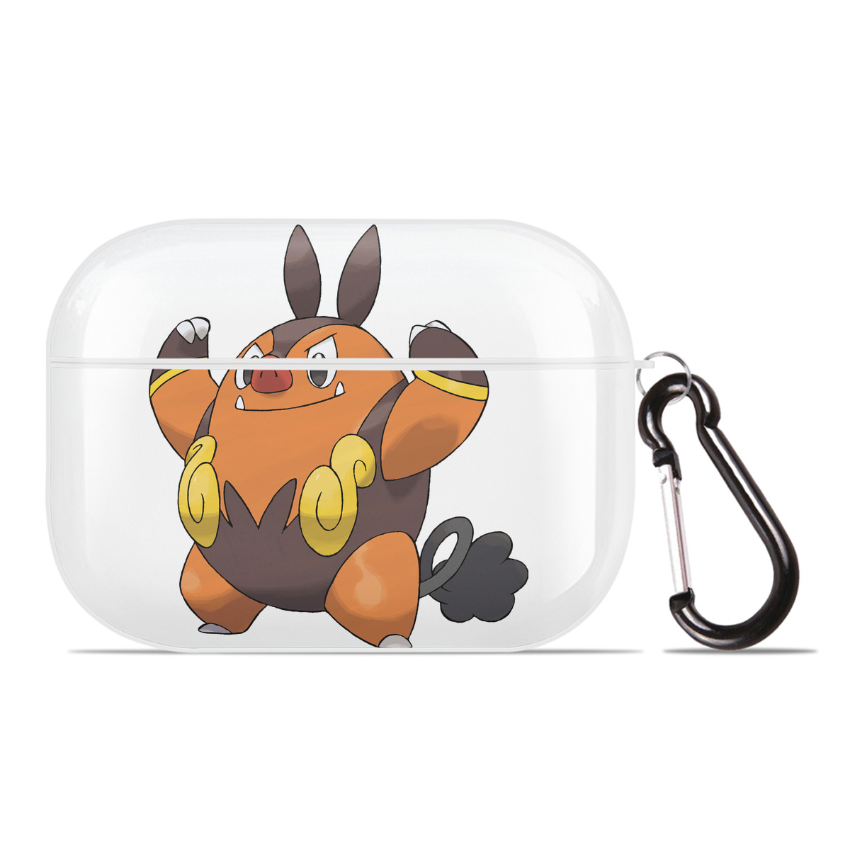 （画像用） ポケットモンスター Pokémon 【AirPods Pro用】ハードシェル保護ケース 耐衝撃・防指紋・カラビナ付き商品仕様