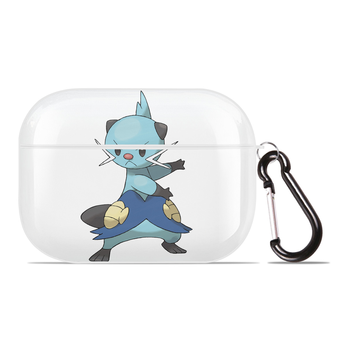 （画像用） ポケットモンスター Pokémon 【AirPods Pro用】ハードシェル保護ケース 耐衝撃・防指紋・カラビナ付き商品仕様