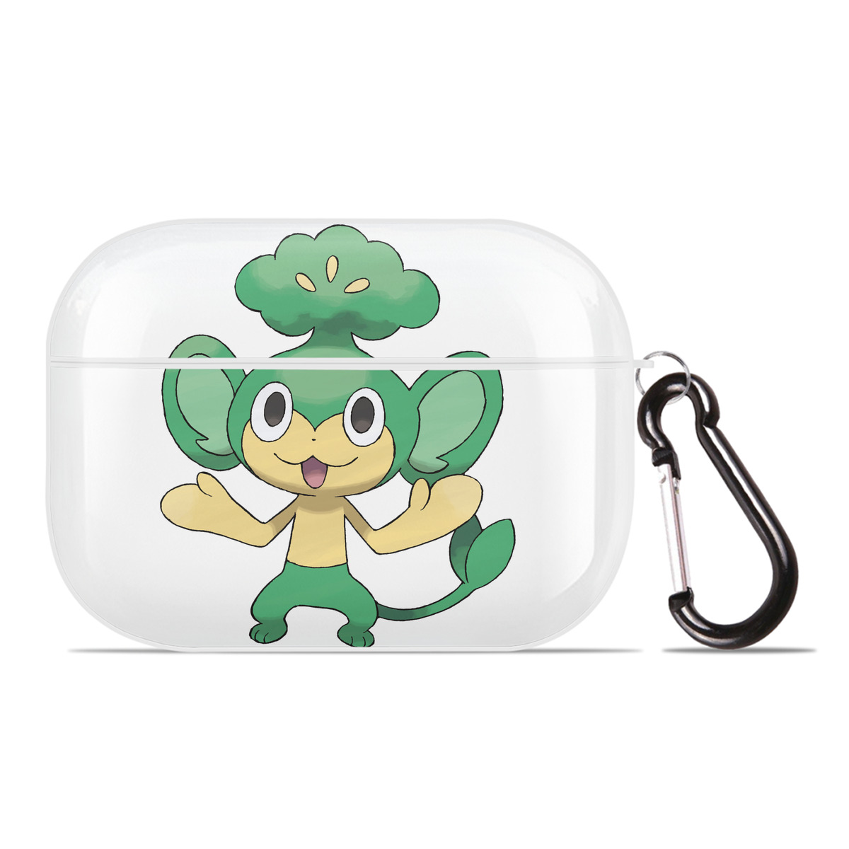 （画像用） ポケットモンスター Pokémon 【AirPods Pro用】ハードシェル保護ケース 耐衝撃・防指紋・カラビナ付き商品仕様