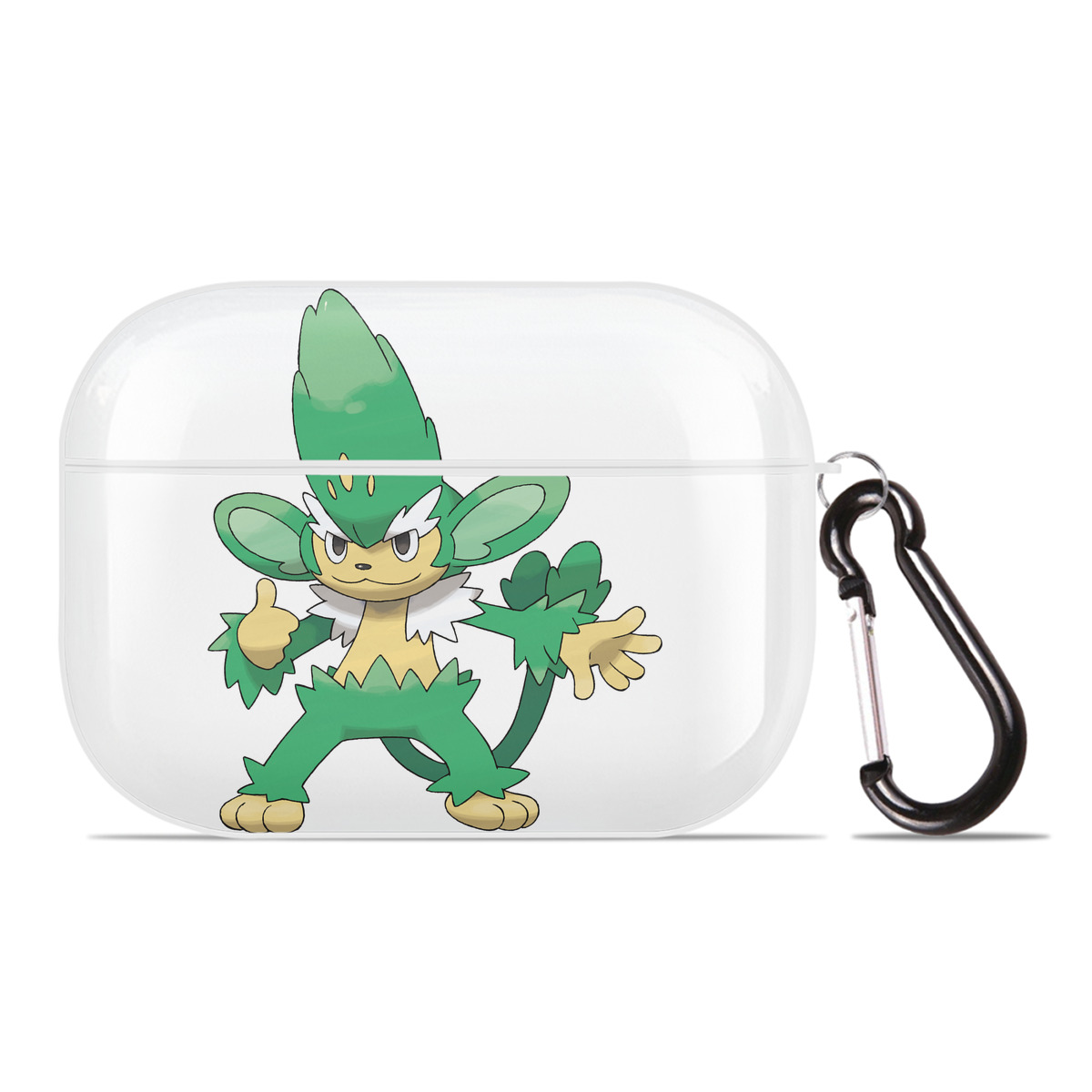 （画像用） ポケットモンスター Pokémon 【AirPods Pro用】ハードシェル保護ケース 耐衝撃・防指紋・カラビナ付き商品仕様