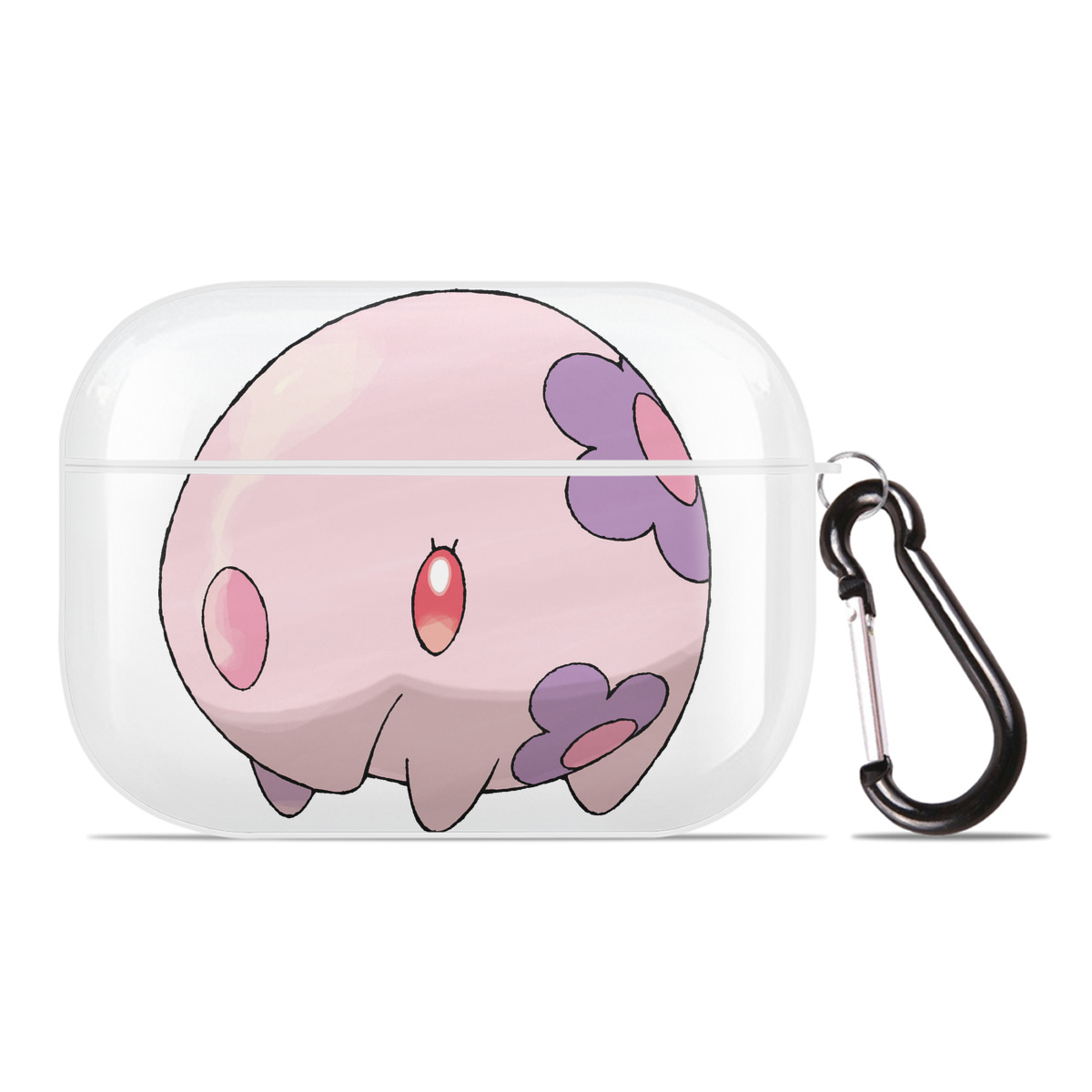 （画像用） ポケットモンスター Pokémon 【AirPods Pro用】ハードシェル保護ケース 耐衝撃・防指紋・カラビナ付き商品仕様