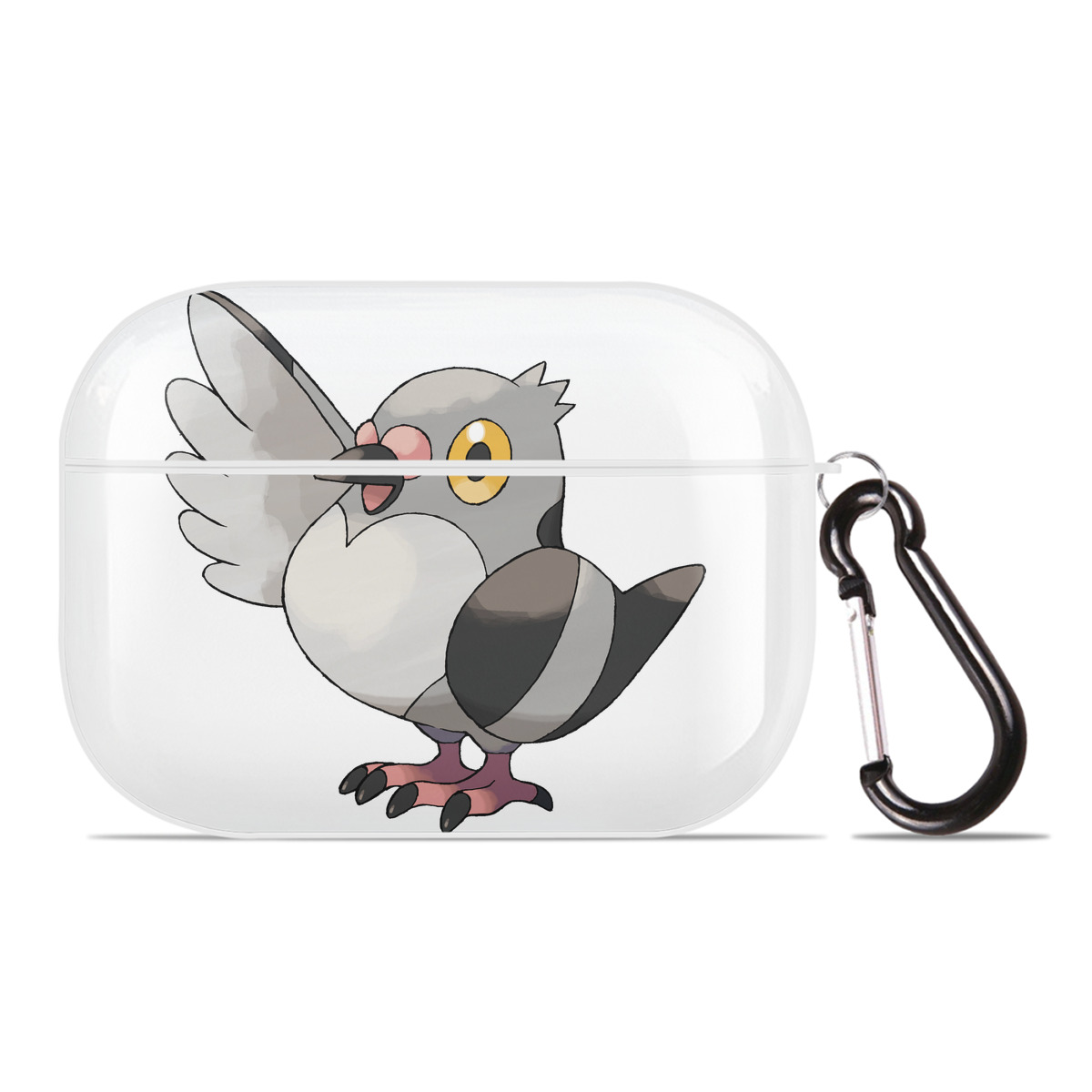 （画像用） ポケットモンスター Pokémon 【AirPods Pro用】ハードシェル保護ケース 耐衝撃・防指紋・カラビナ付き商品仕様