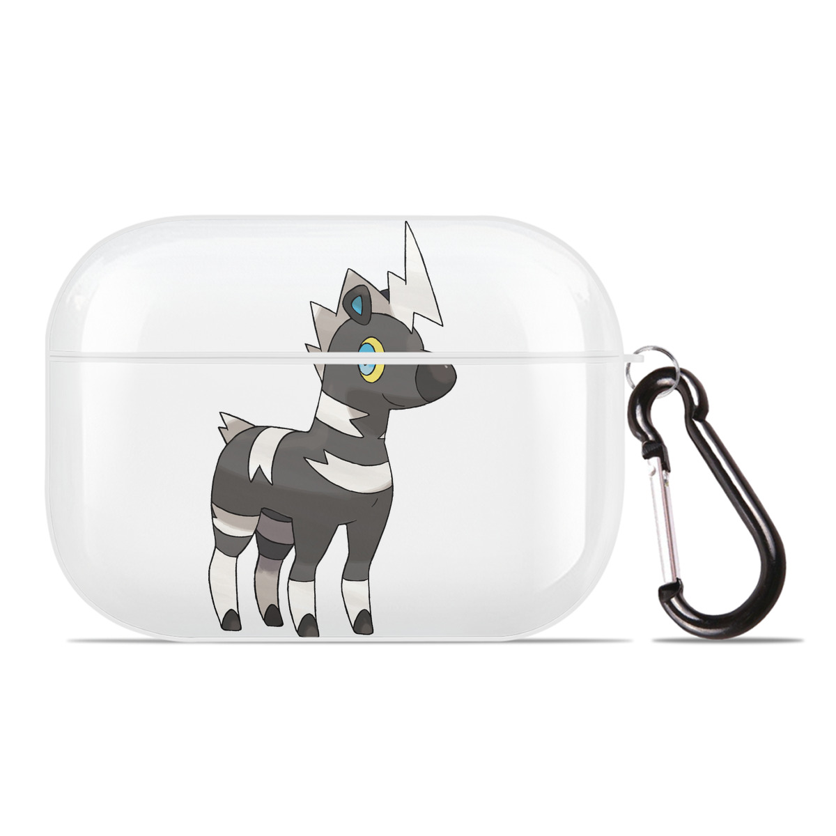 （画像用） ポケットモンスター Pokémon 【AirPods Pro用】ハードシェル保護ケース 耐衝撃・防指紋・カラビナ付き商品仕様