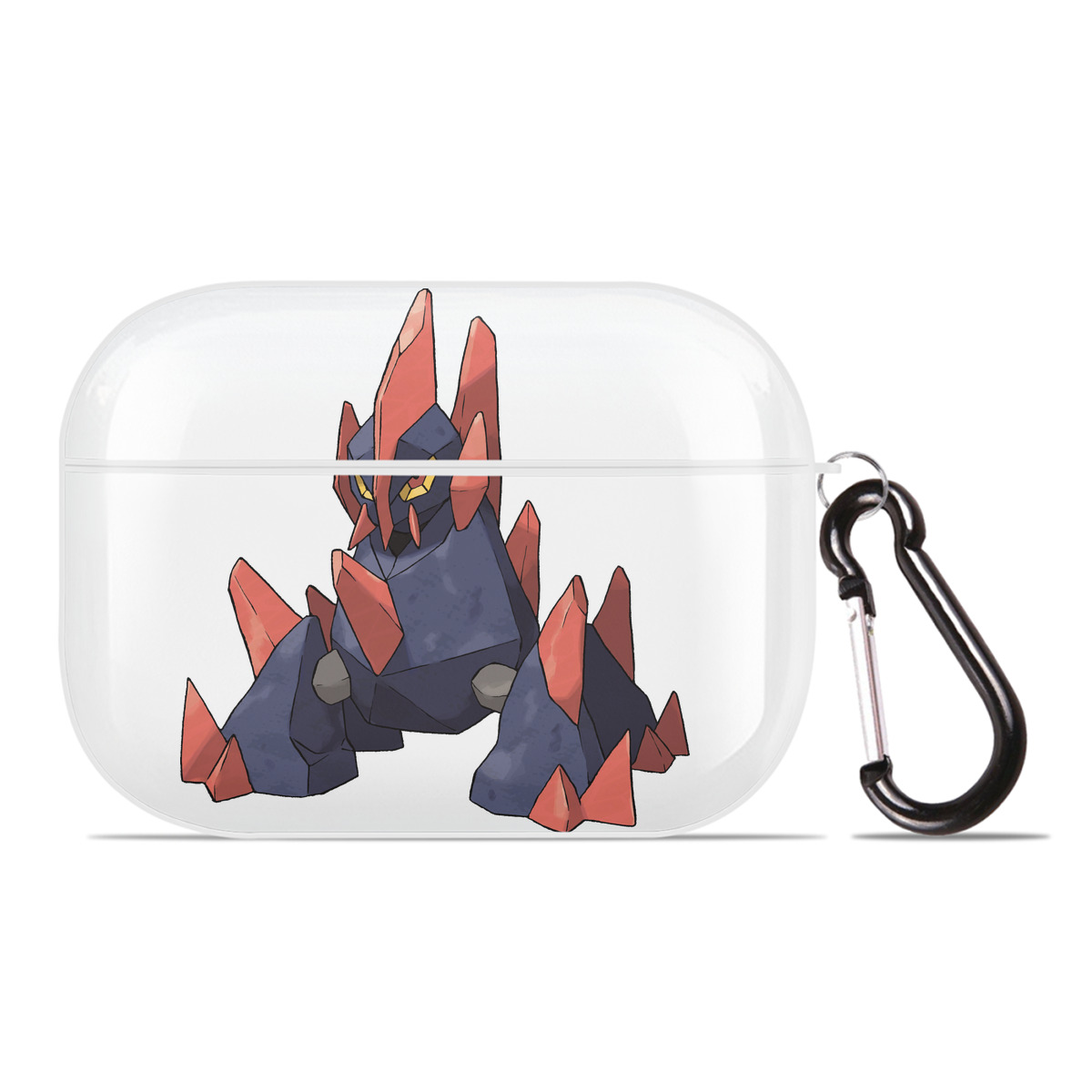 （画像用） ポケットモンスター Pokémon 【AirPods Pro用】ハードシェル保護ケース 耐衝撃・防指紋・カラビナ付き商品仕様