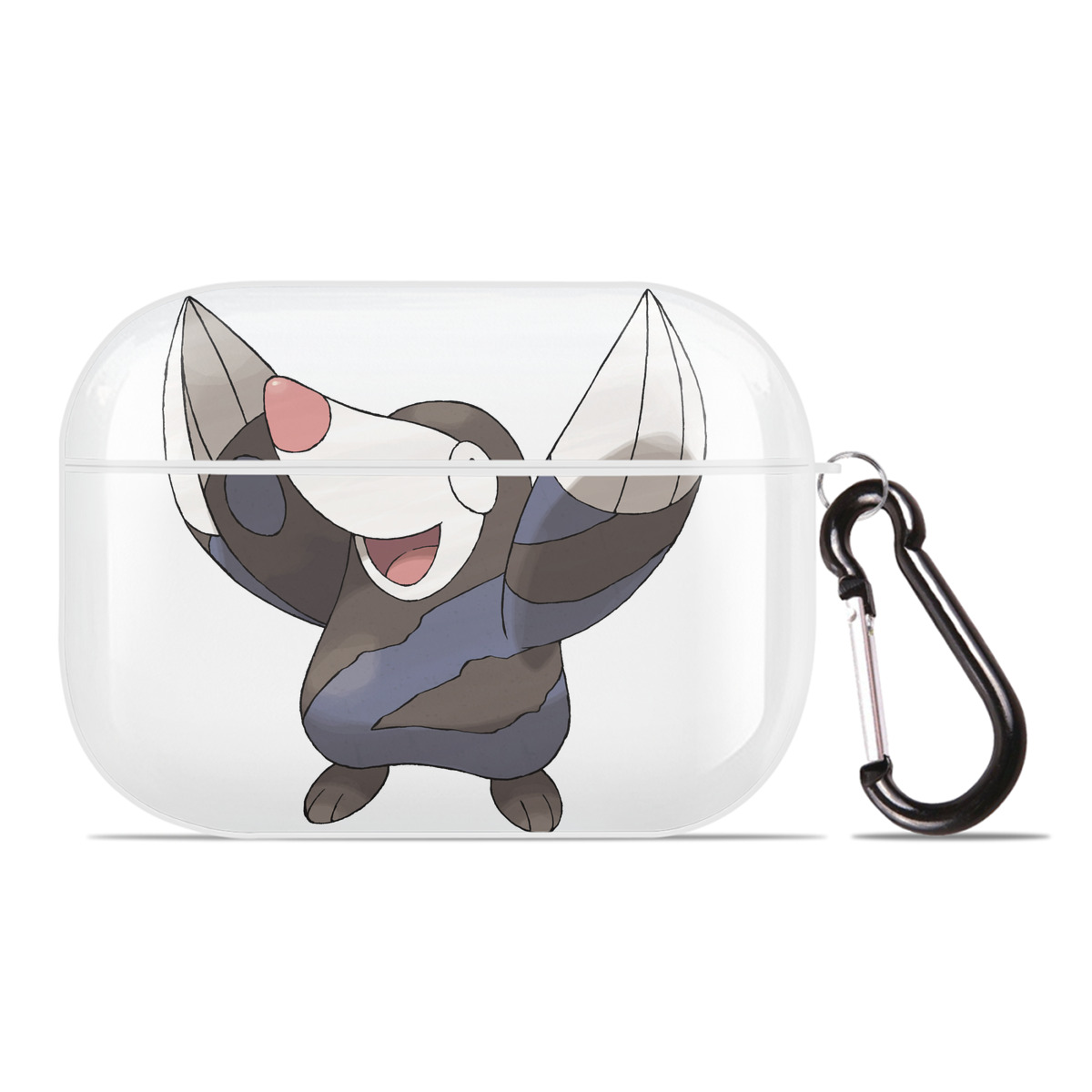 （画像用） ポケットモンスター Pokémon 【AirPods Pro用】ハードシェル保護ケース 耐衝撃・防指紋・カラビナ付き商品仕様