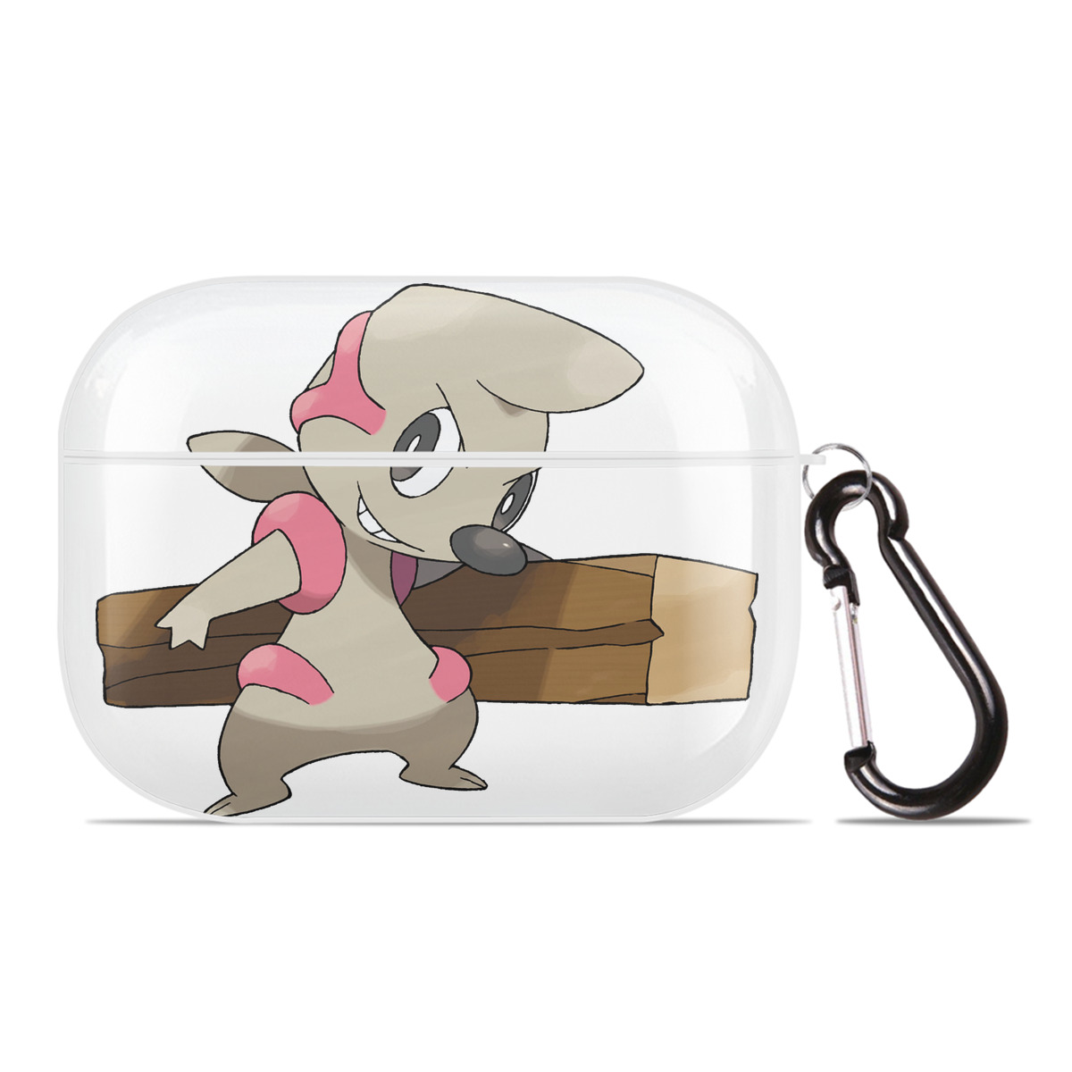 （画像用） ポケットモンスター Pokémon 【AirPods Pro用】ハードシェル保護ケース 耐衝撃・防指紋・カラビナ付き商品仕様