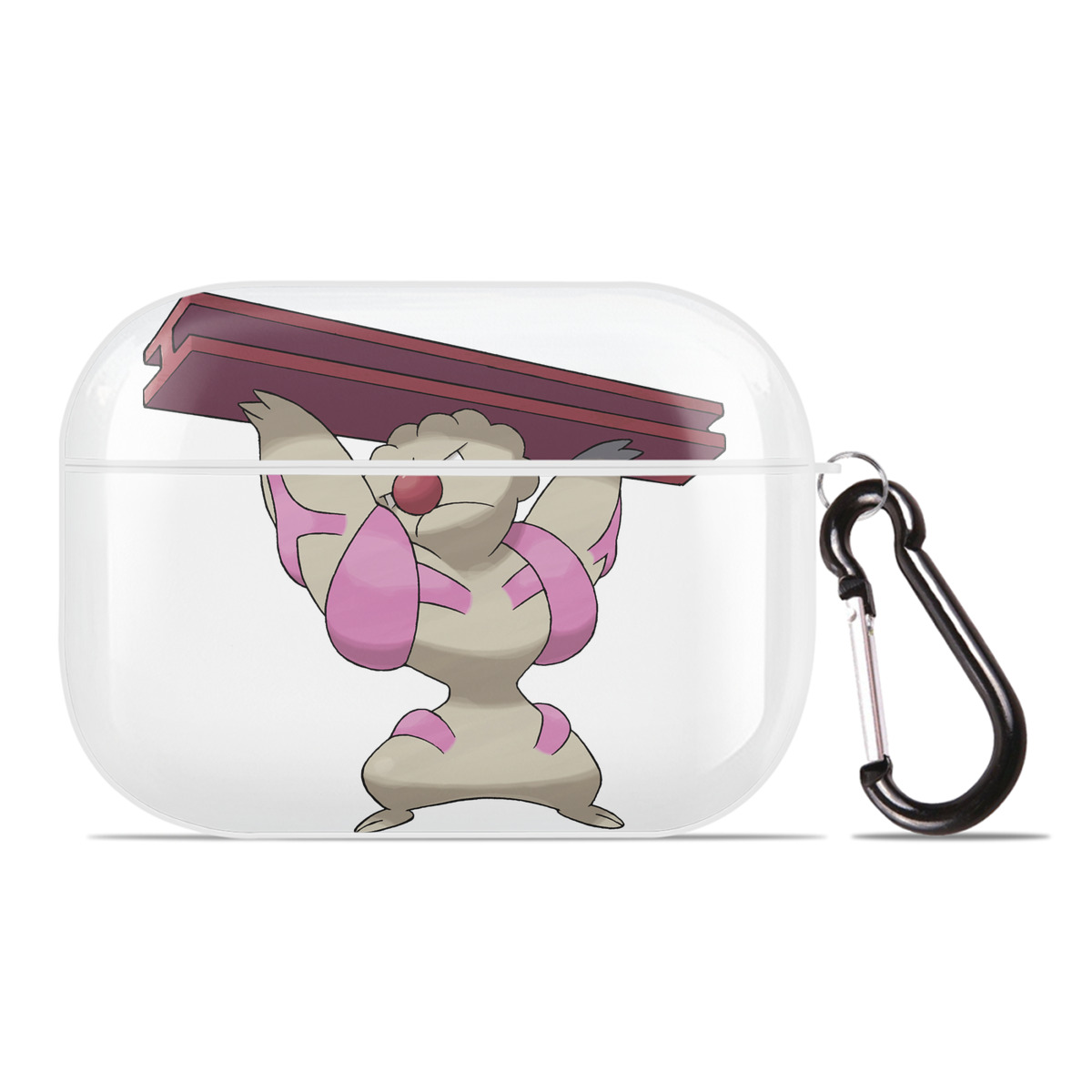 （画像用） ポケットモンスター Pokémon 【AirPods Pro用】ハードシェル保護ケース 耐衝撃・防指紋・カラビナ付き商品仕様