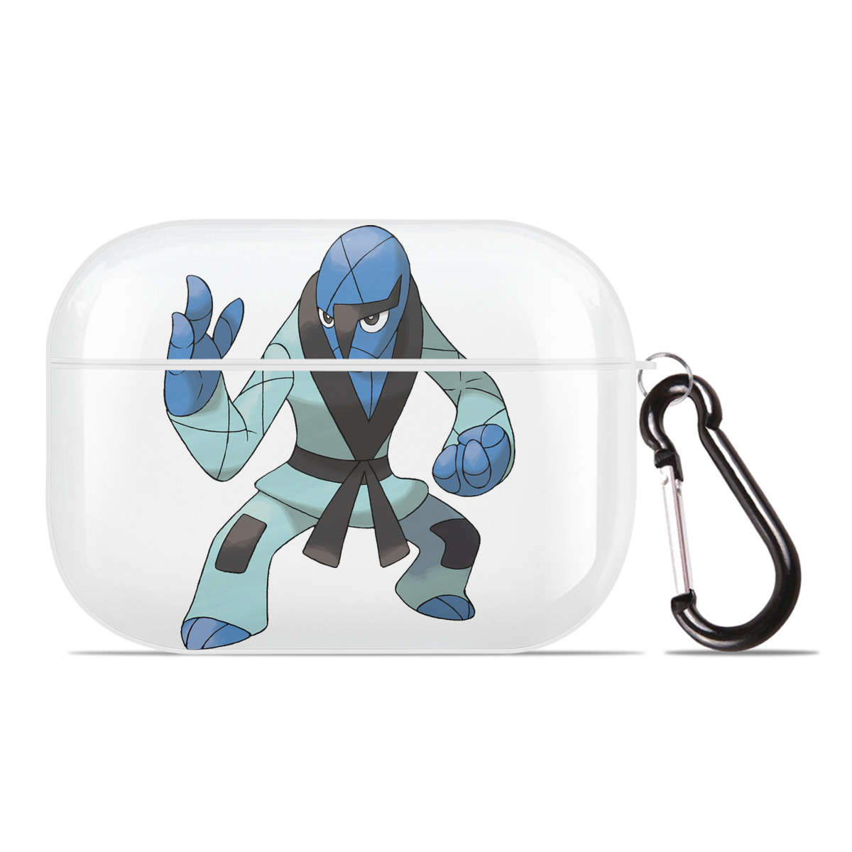 （画像用） ポケットモンスター Pokémon 【AirPods Pro用】ハードシェル保護ケース 耐衝撃・防指紋・カラビナ付き商品仕様