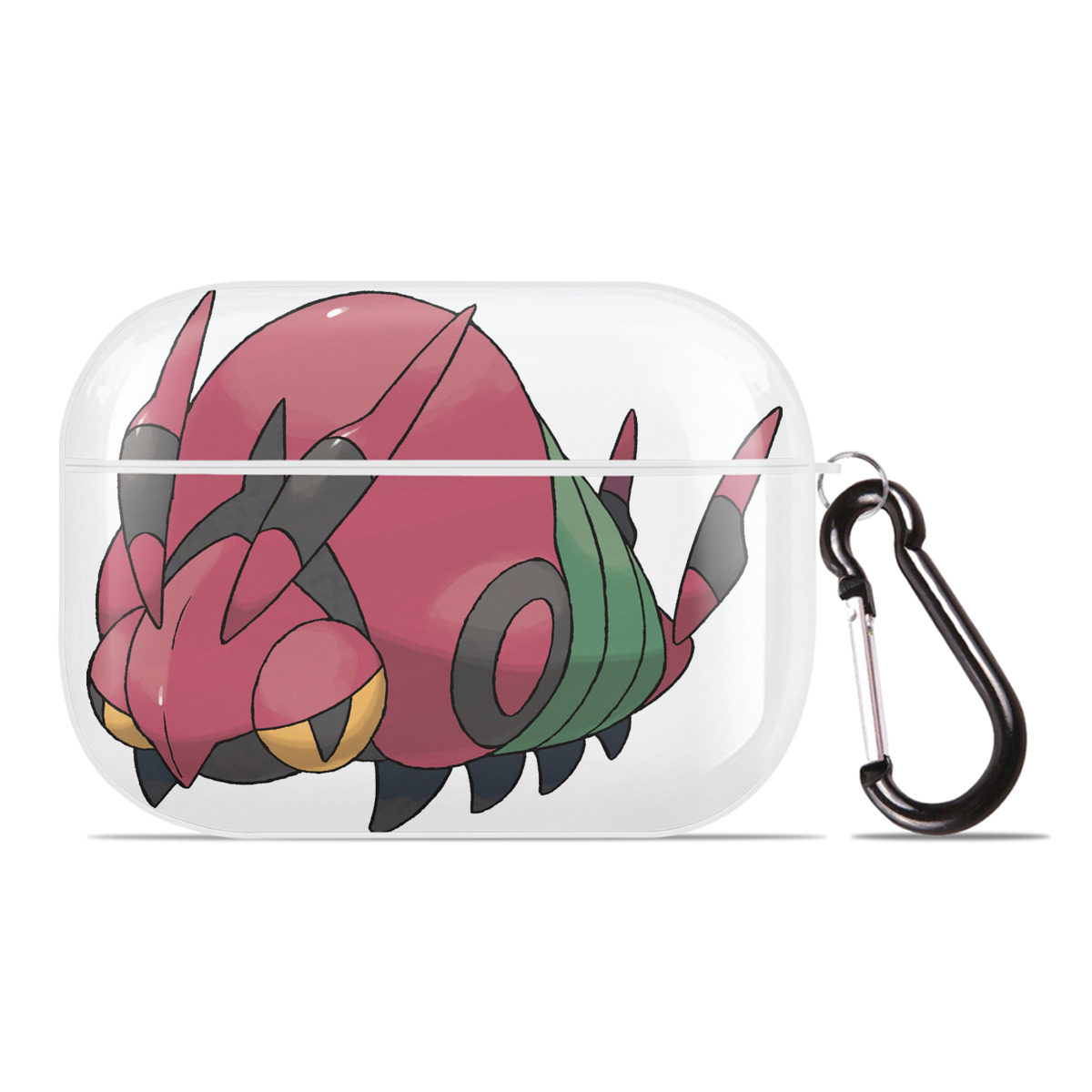 （画像用） ポケットモンスター Pokémon 【AirPods Pro用】ハードシェル保護ケース 耐衝撃・防指紋・カラビナ付き商品仕様