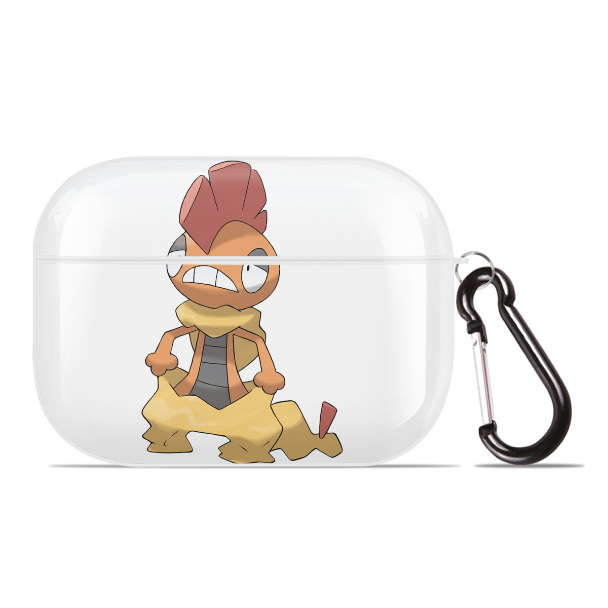 （画像用） ポケットモンスター Pokémon 【AirPods Pro用】ハードシェル保護ケース 耐衝撃・防指紋・カラビナ付き商品仕様
