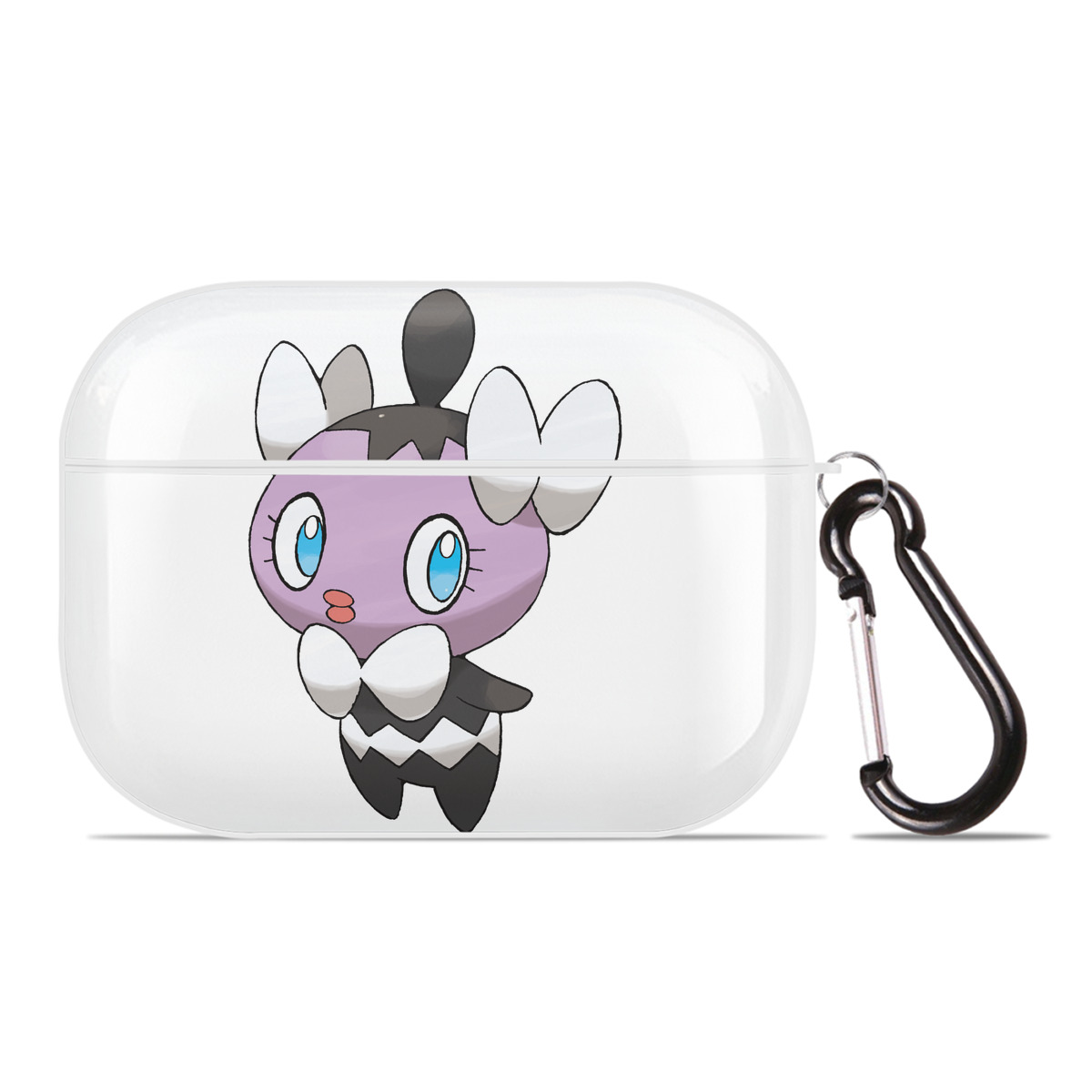（画像用） ポケットモンスター Pokémon 【AirPods Pro用】ハードシェル保護ケース 耐衝撃・防指紋・カラビナ付き商品仕様
