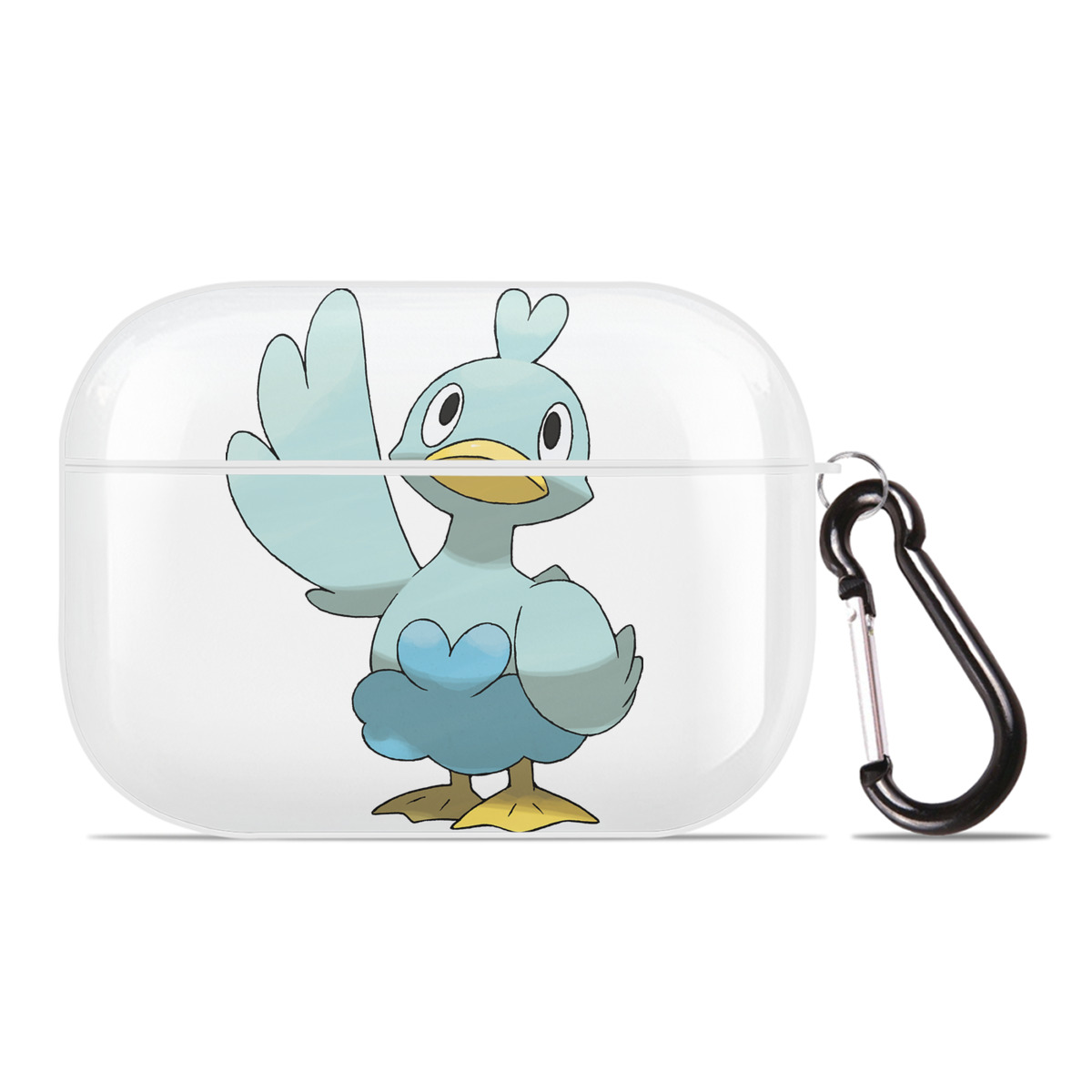 （画像用） ポケットモンスター Pokémon 【AirPods Pro用】ハードシェル保護ケース 耐衝撃・防指紋・カラビナ付き商品仕様