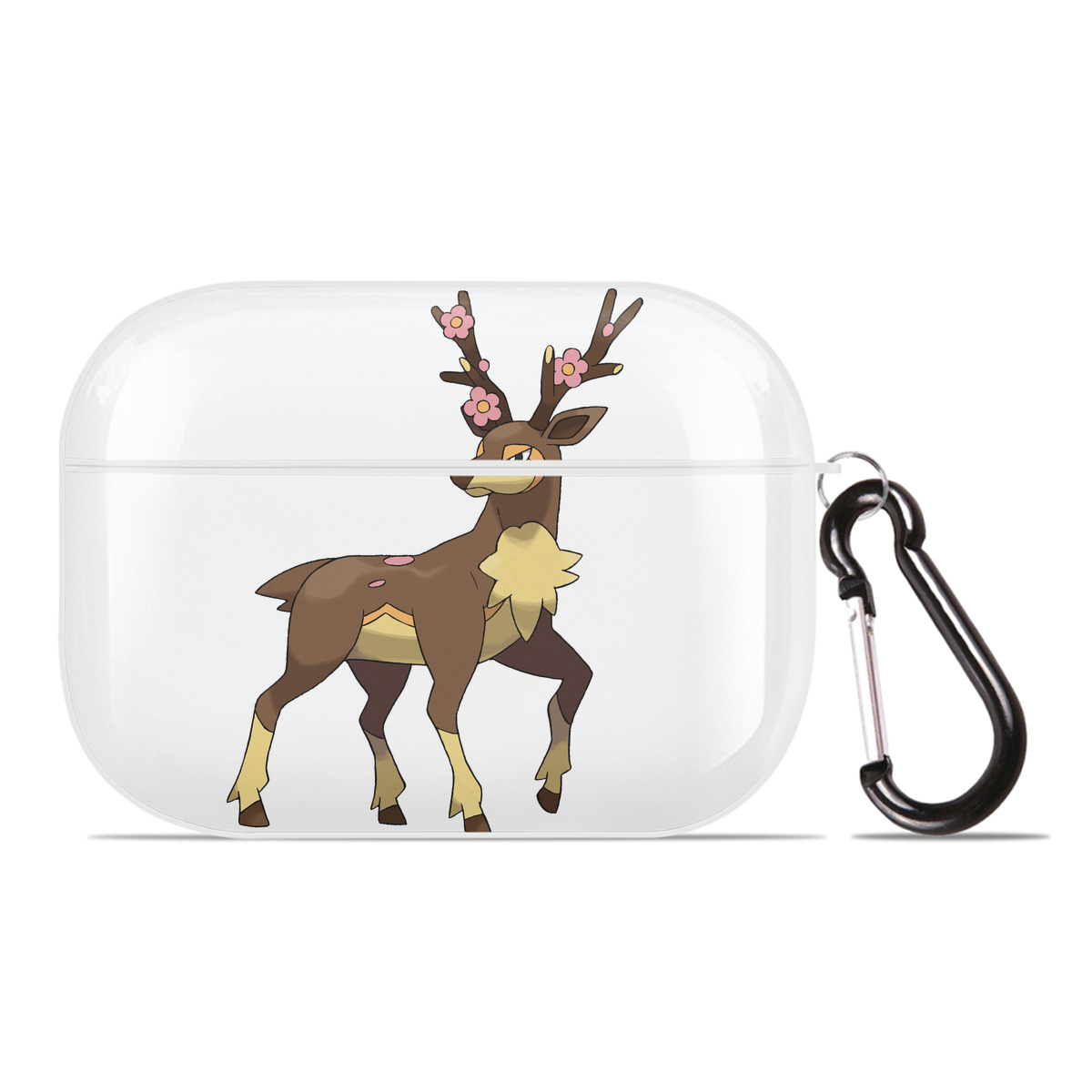 （画像用） ポケットモンスター Pokémon 【AirPods Pro用】ハードシェル保護ケース 耐衝撃・防指紋・カラビナ付き商品仕様