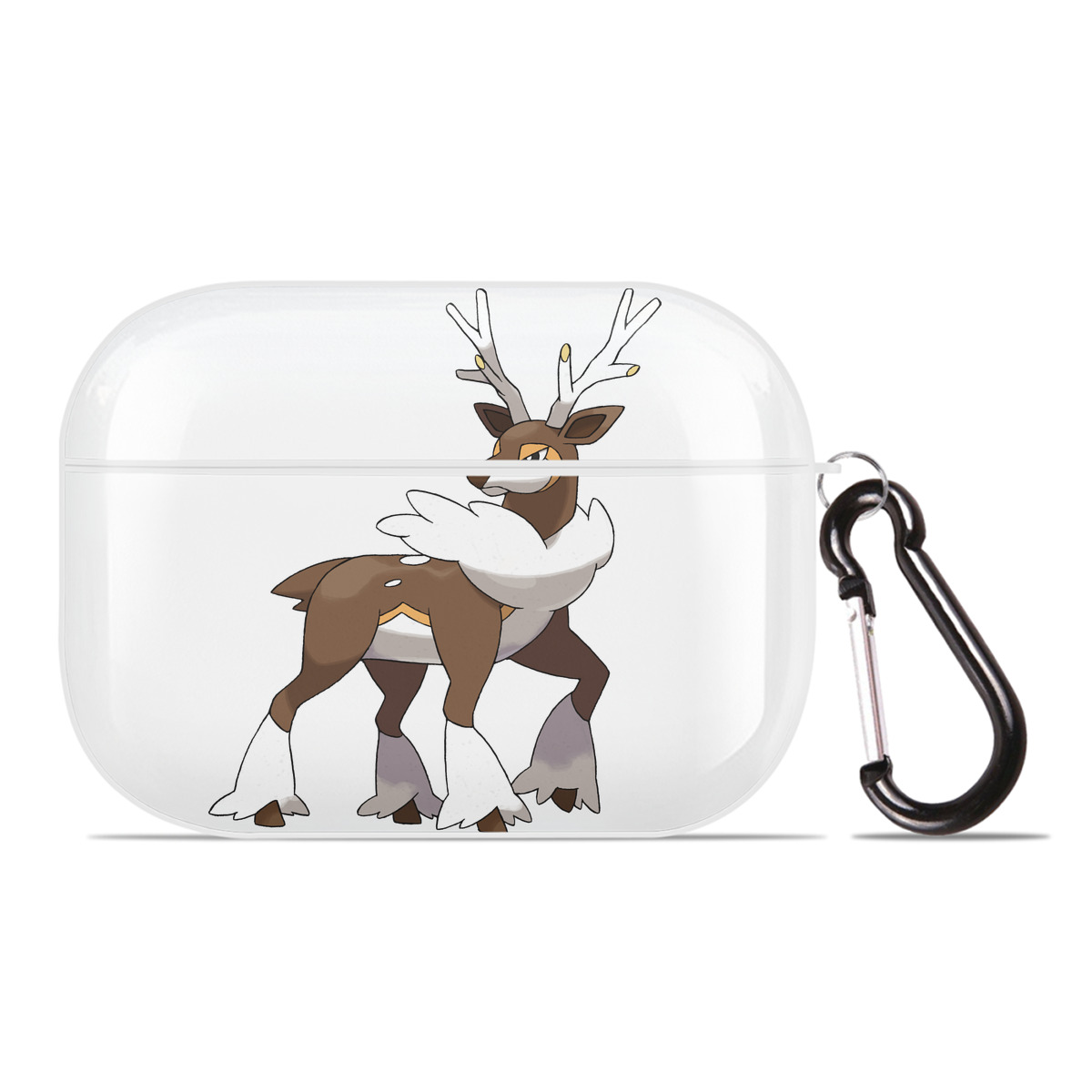 （画像用） ポケットモンスター Pokémon 【AirPods Pro用】ハードシェル保護ケース 耐衝撃・防指紋・カラビナ付き商品仕様