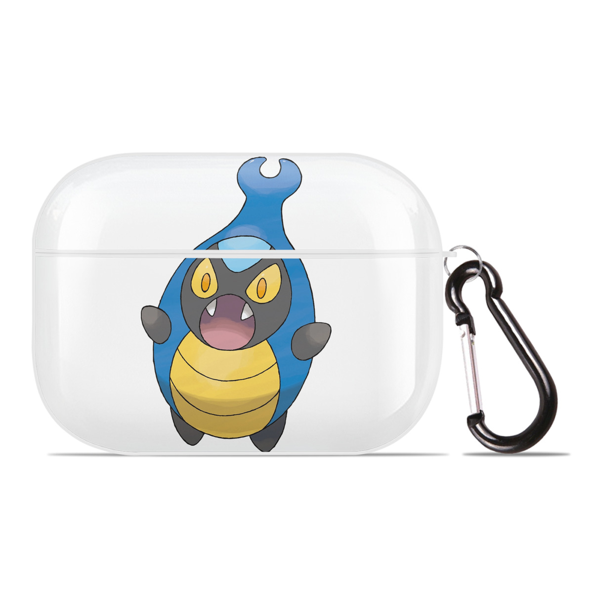 （画像用） ポケットモンスター Pokémon 【AirPods Pro用】ハードシェル保護ケース 耐衝撃・防指紋・カラビナ付き商品仕様