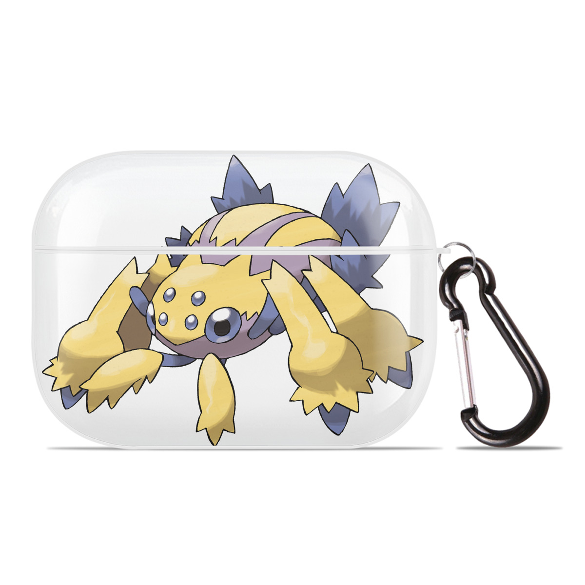（画像用） ポケットモンスター Pokémon 【AirPods Pro用】ハードシェル保護ケース 耐衝撃・防指紋・カラビナ付き商品仕様