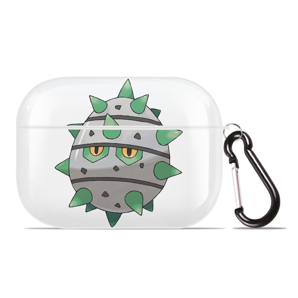 （画像用） ポケットモンスター Pokémon 【AirPods Pro用】ハードシェル保護ケース 耐衝撃・防指紋・カラビナ付き商品仕様