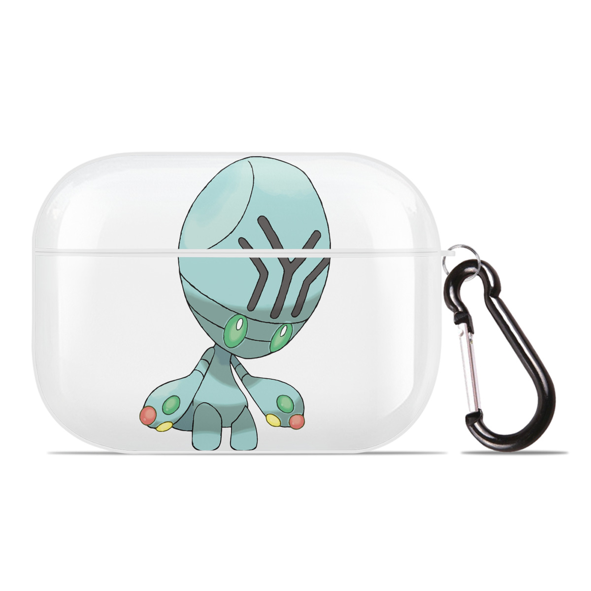 （画像用） ポケットモンスター Pokémon 【AirPods Pro用】ハードシェル保護ケース 耐衝撃・防指紋・カラビナ付き商品仕様