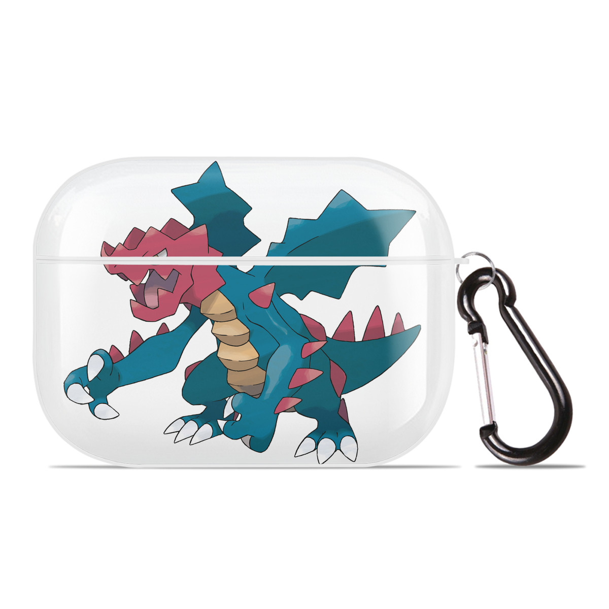（画像用） ポケットモンスター Pokémon 【AirPods Pro用】ハードシェル保護ケース 耐衝撃・防指紋・カラビナ付き商品仕様