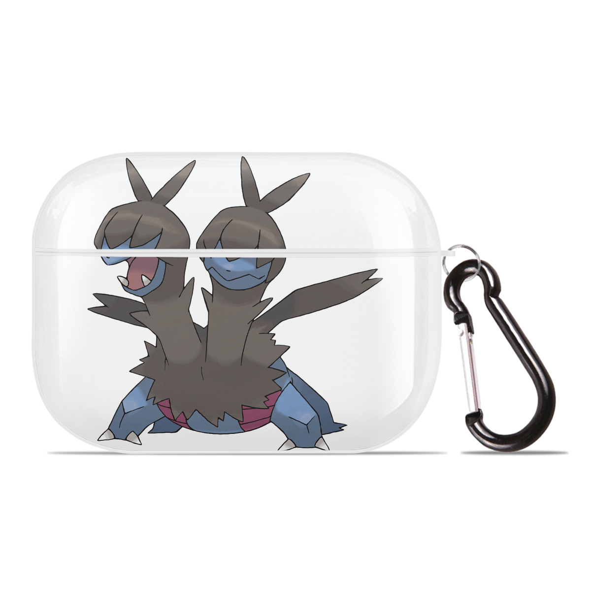 （画像用） ポケットモンスター Pokémon 【AirPods Pro用】ハードシェル保護ケース 耐衝撃・防指紋・カラビナ付き商品仕様